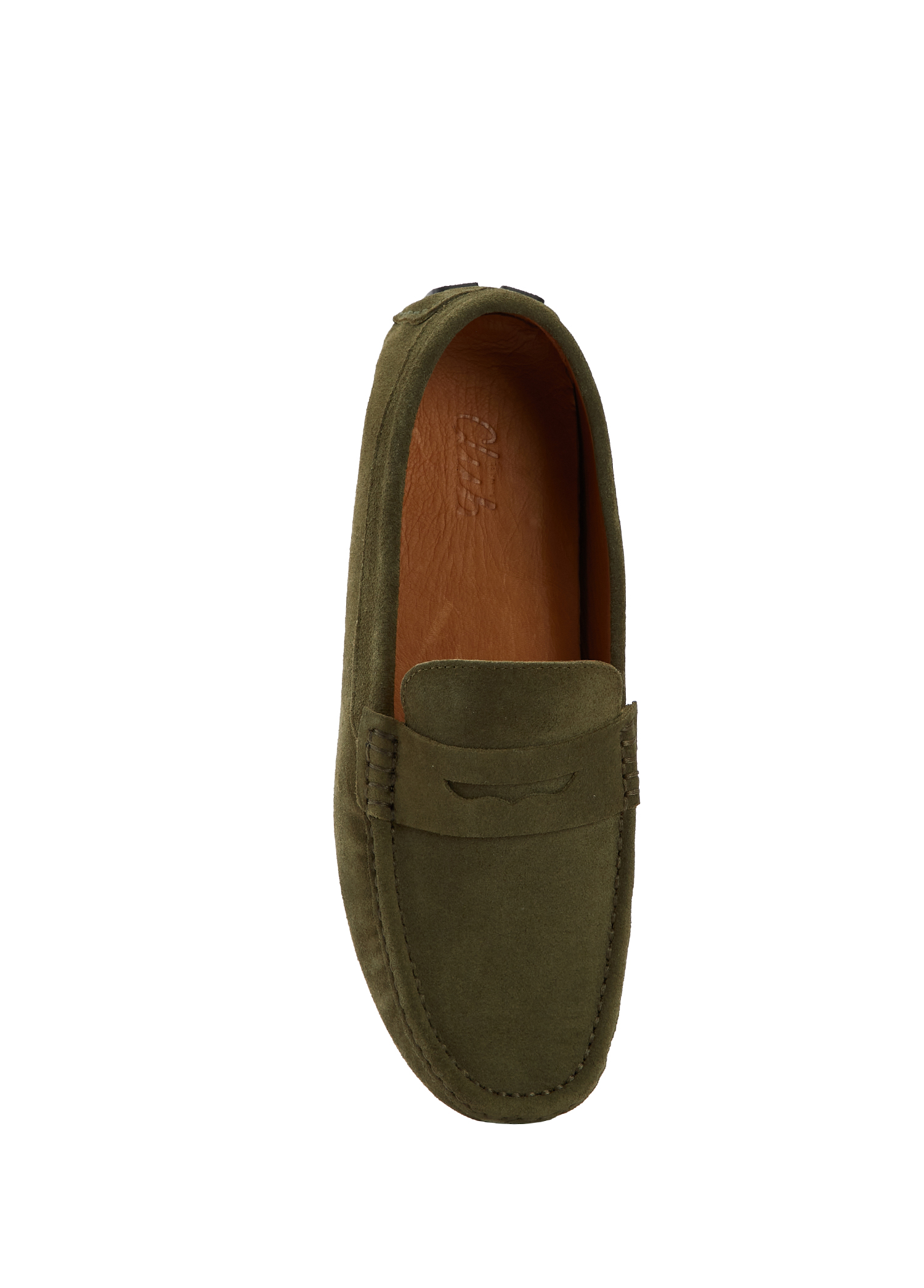 Haki Erkek Süet Loafer_3
