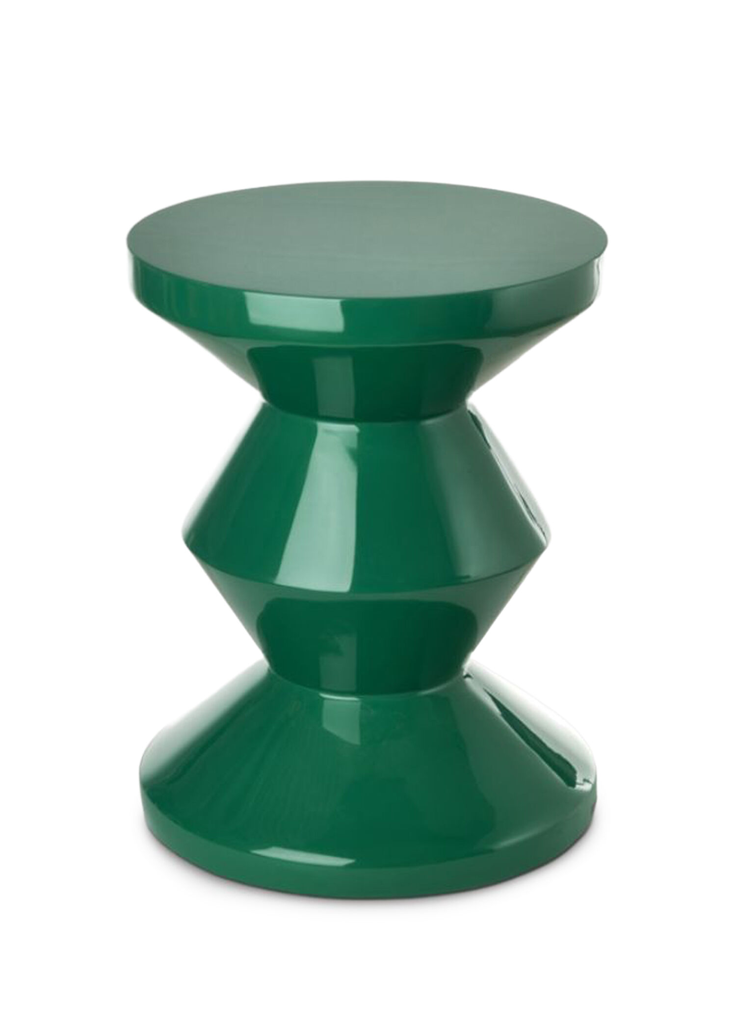 Zig Zag Yeşil Puf