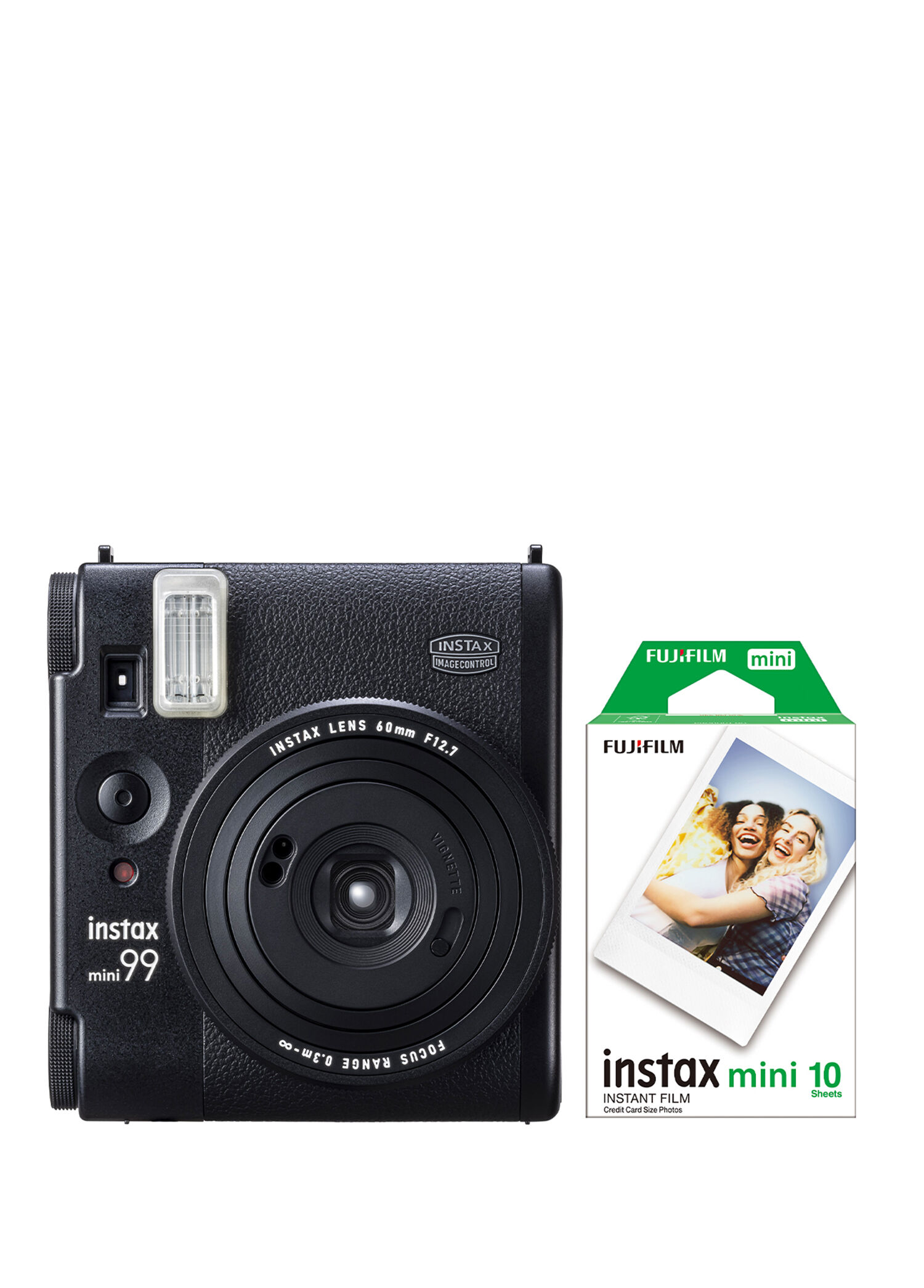 Instax Mini 99 Siyah Fotoğraf Makinesi + 10'lu Film