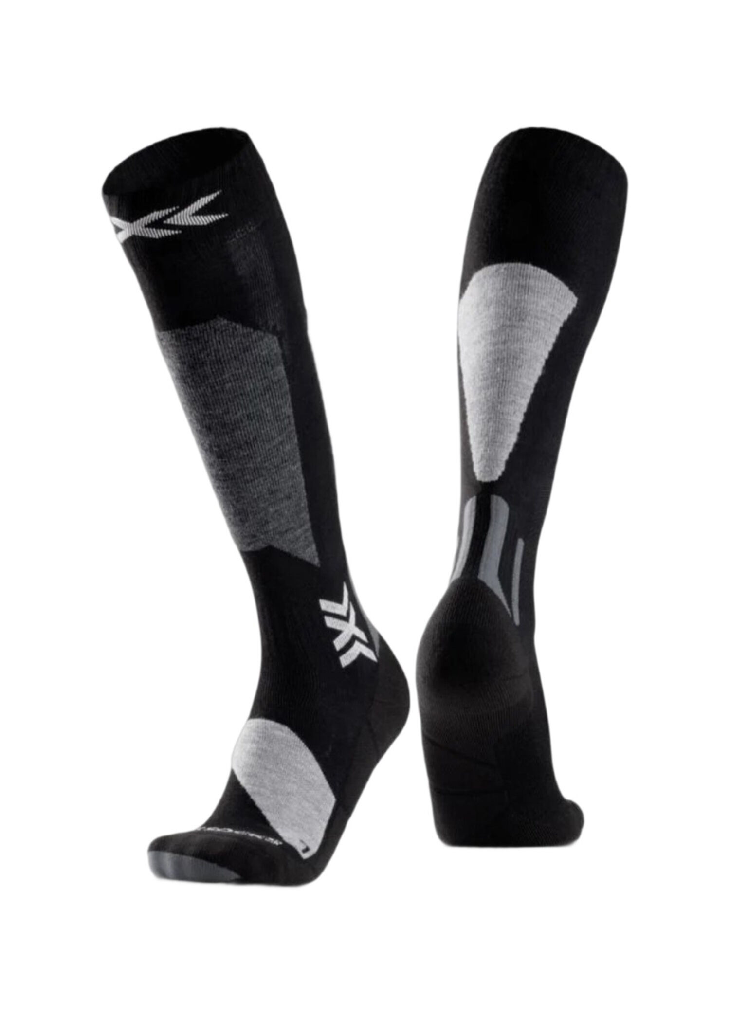 X-Socks Ski Discover Siyah Yün Unisex Spor Çorap