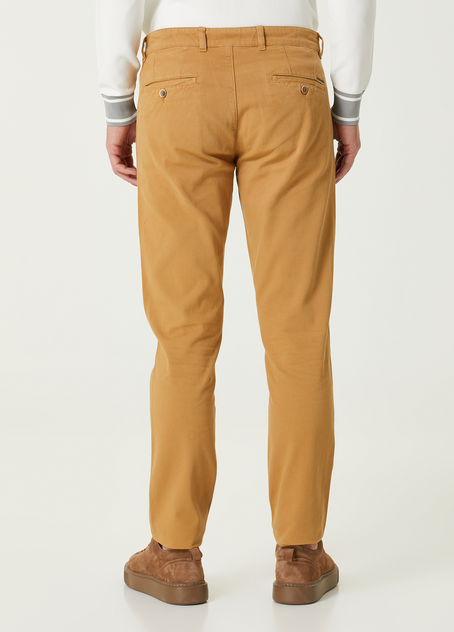 Slim Fit Camel Pantolon_2