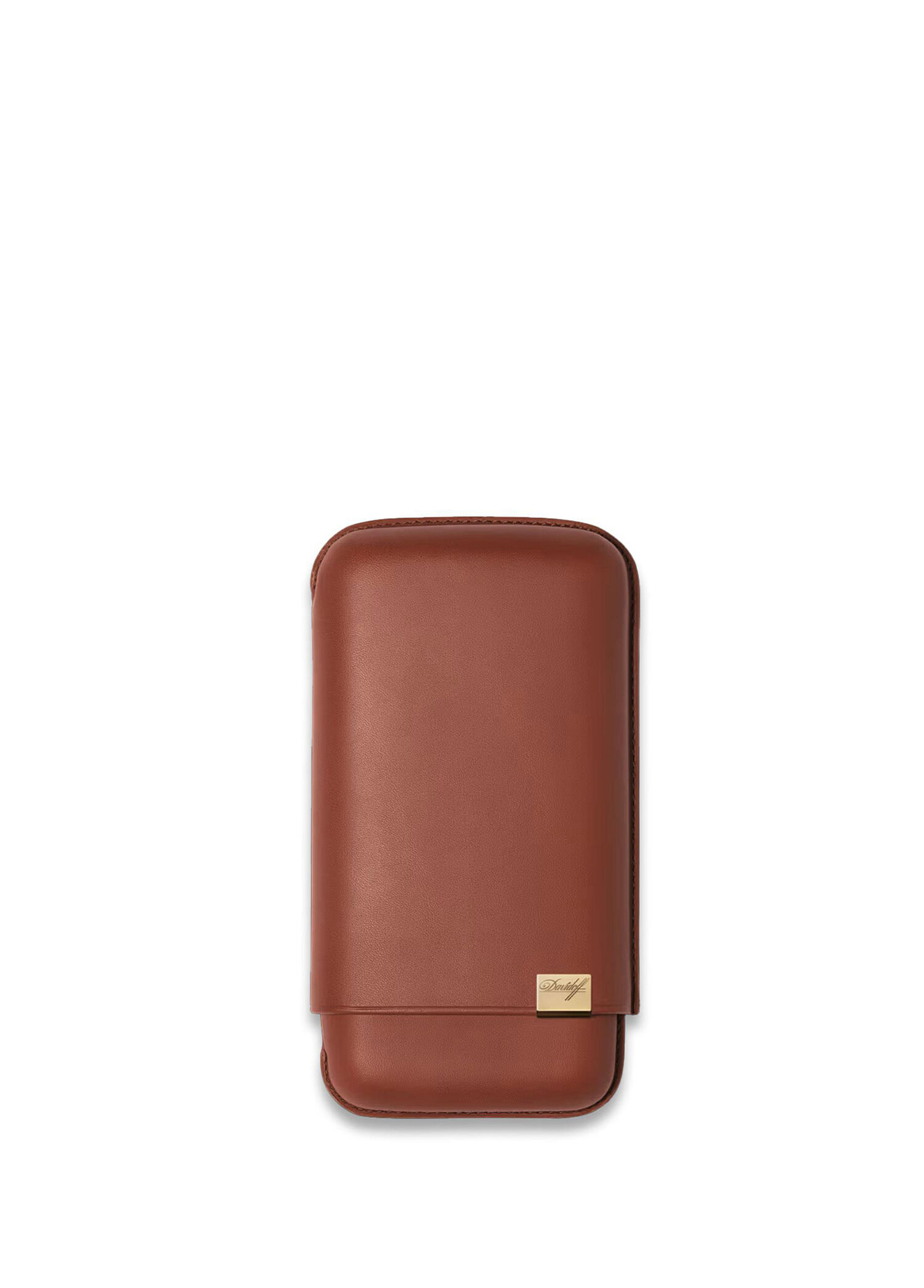 Iconic Seri Kahve Gold  Deri 3'lü 64 Ring Puro Kılıfı
