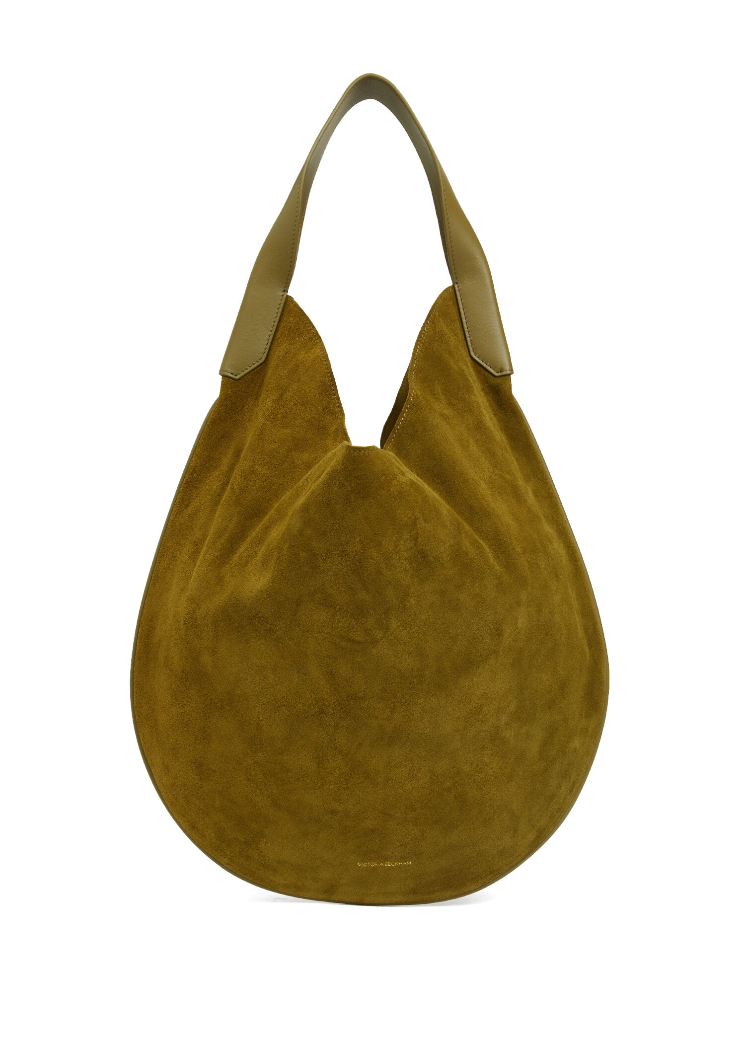 Soft Plié Haki Süet Hobo