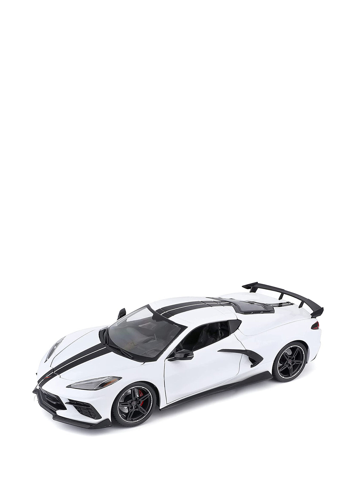 1/24 2020 Chevrolet Corvette Stingray Coupe Beyaz Model Araba
