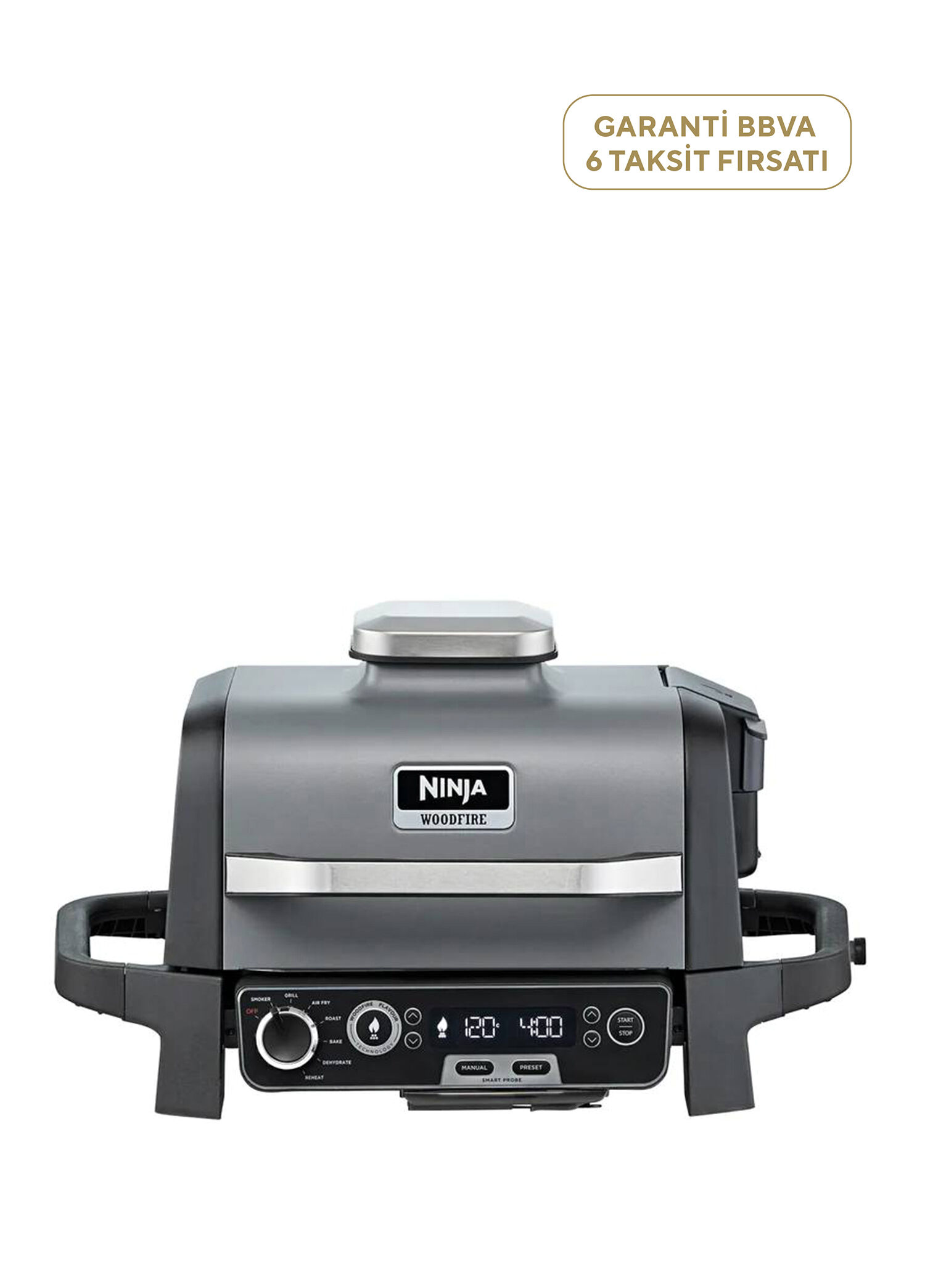 Woodfire Grill & Smoker Elektrikli Barbekü