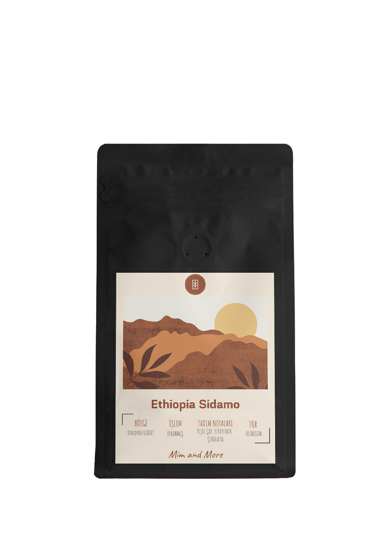 Ethiopia Sidamo Filtre Öğütülmüş Kahve 250 gr