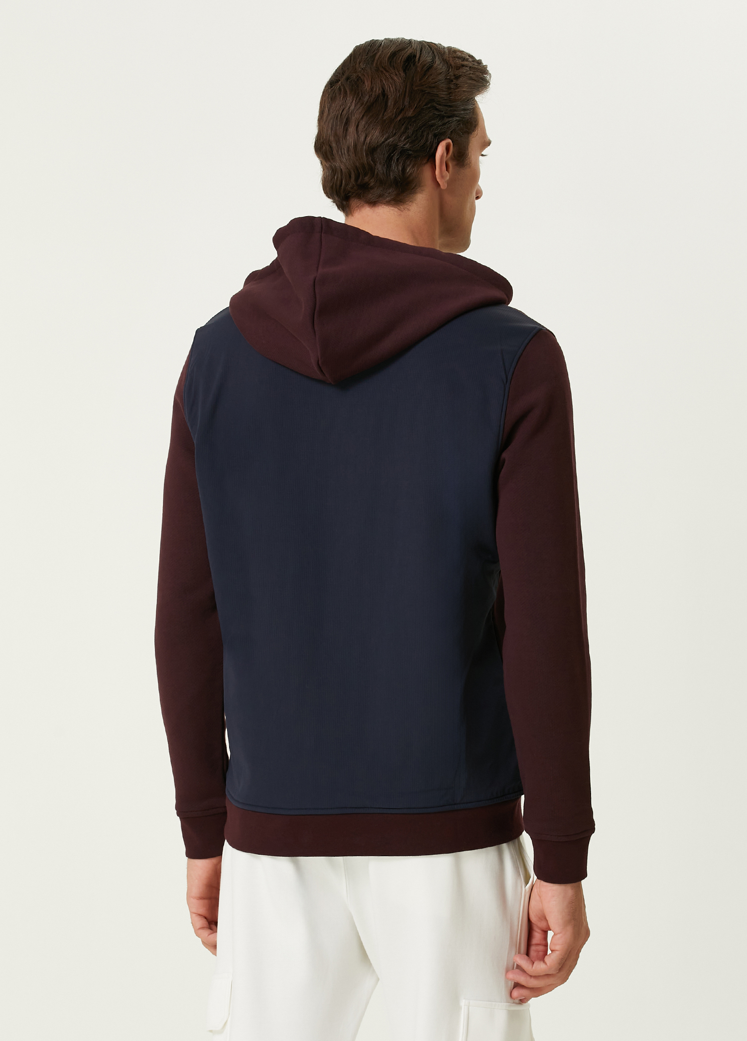 Bordo Kapüşonlu Sweatshirt_4