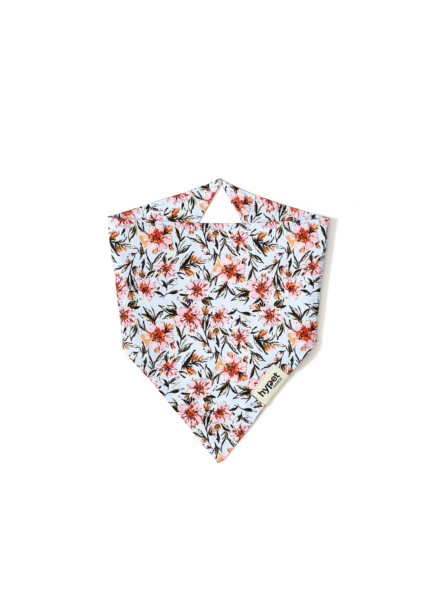 Blue Floral Mavi Köpek Bandana