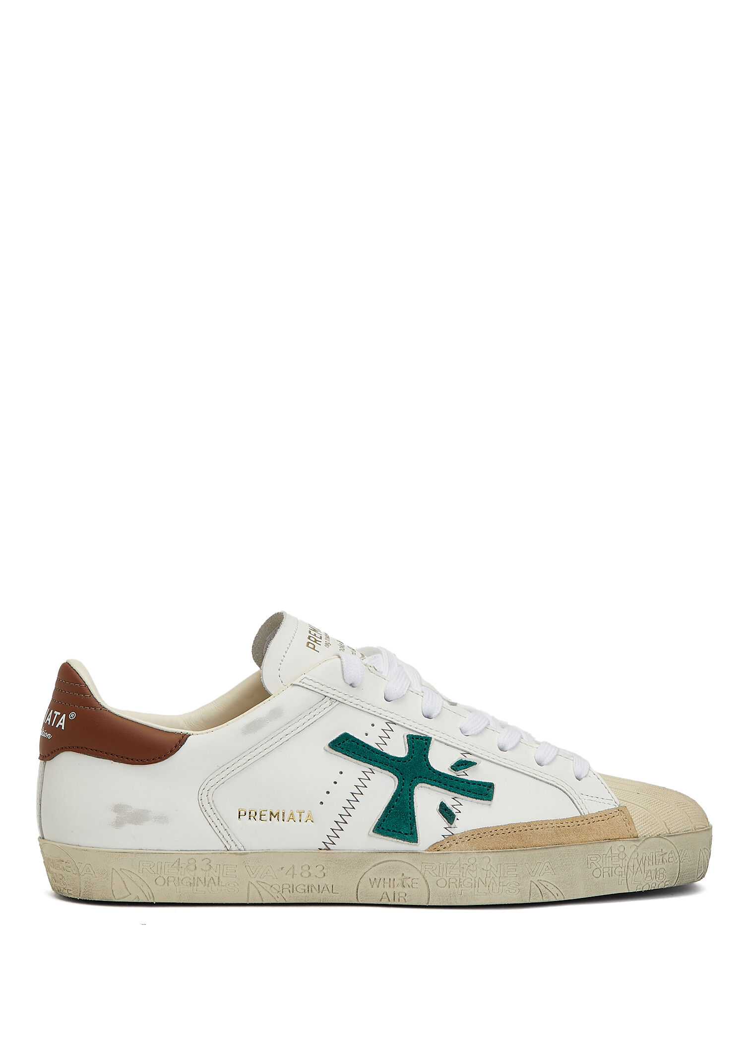 Steven Çok Renkli Erkek Deri Sneaker
