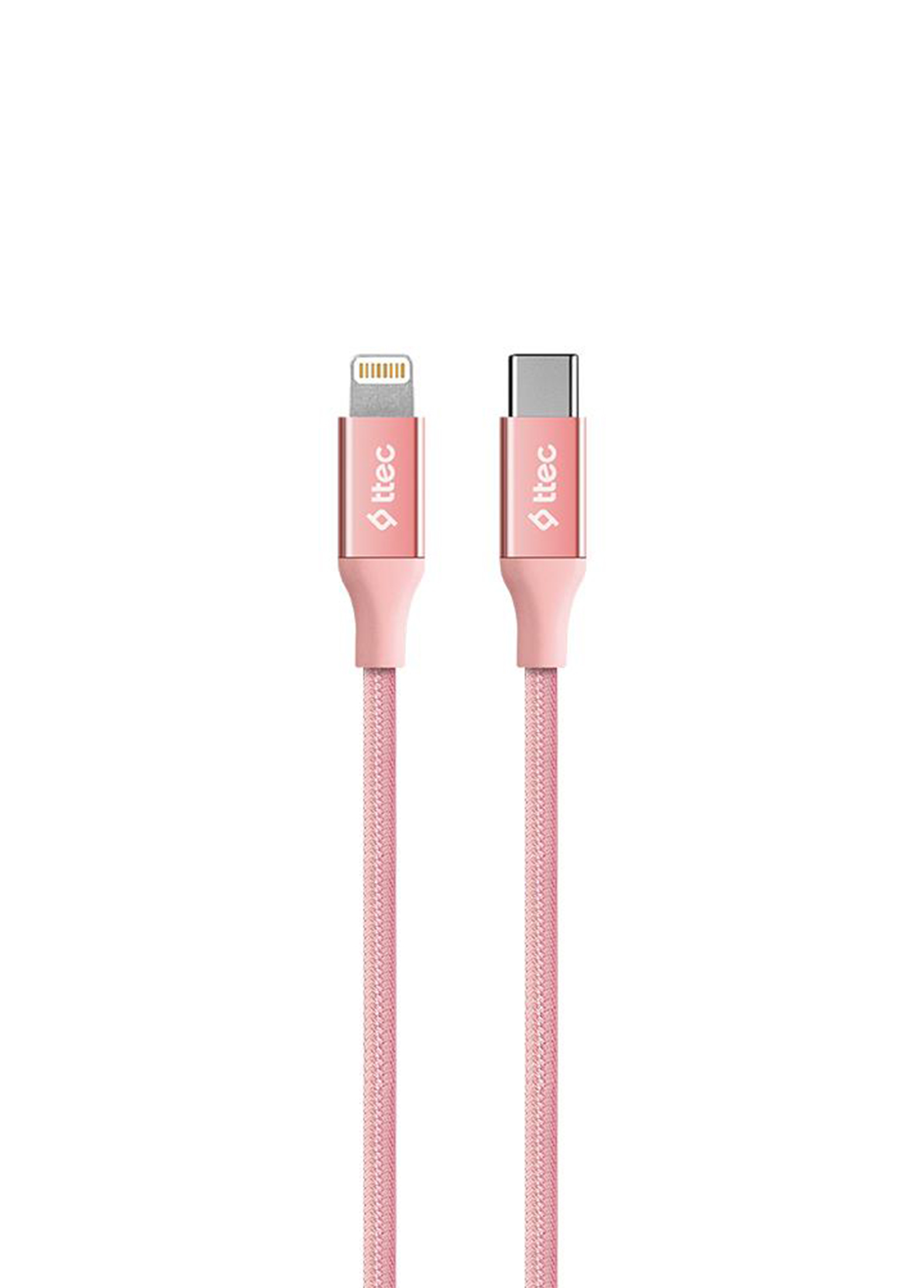 AlumiCable Rose Altın USB-C To Lightning Hızlı Şarj Kablosu 150 cm