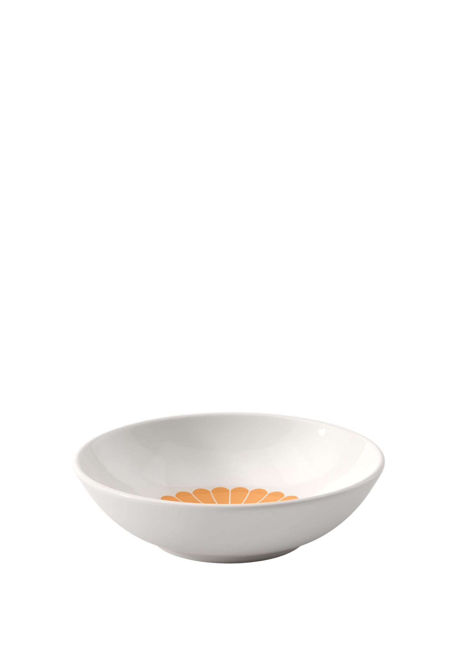 Fleur Soleil Turuncu Porselen Kase 13 cm