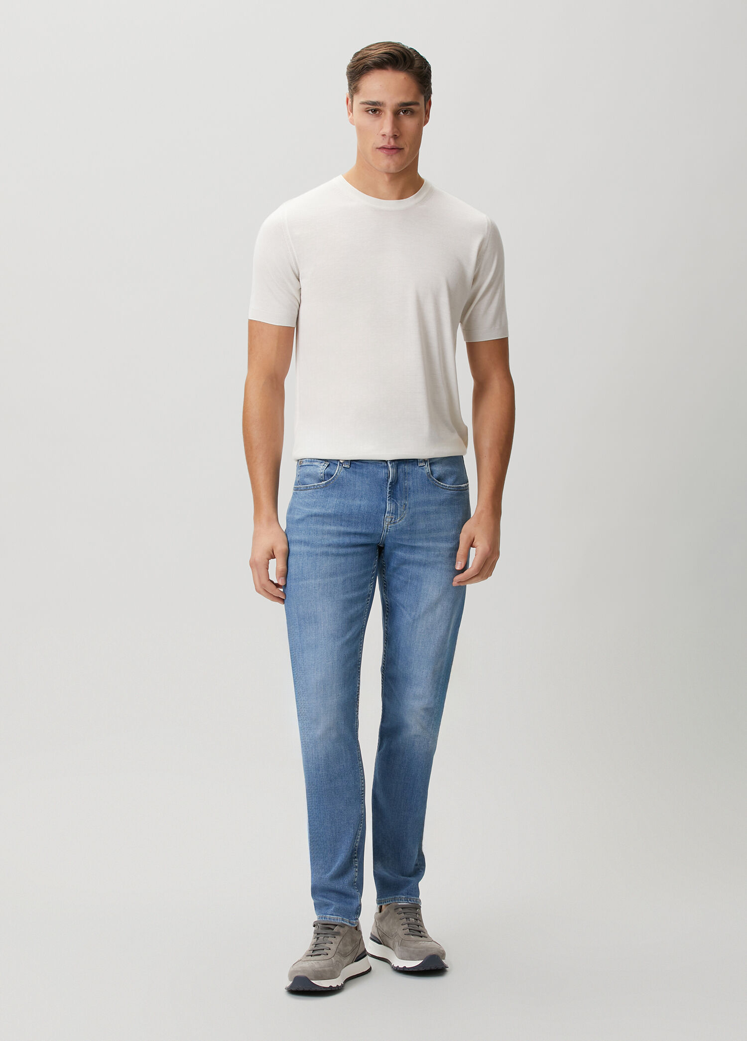 Slimmy Tapered Mavi Jean Pantolon