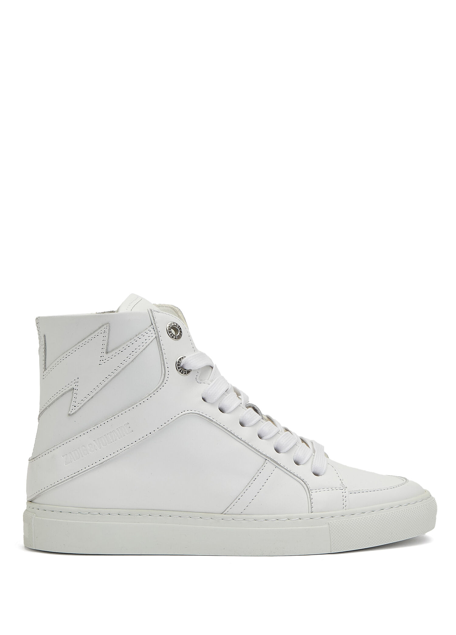Beyaz Kadın Deri Sneaker