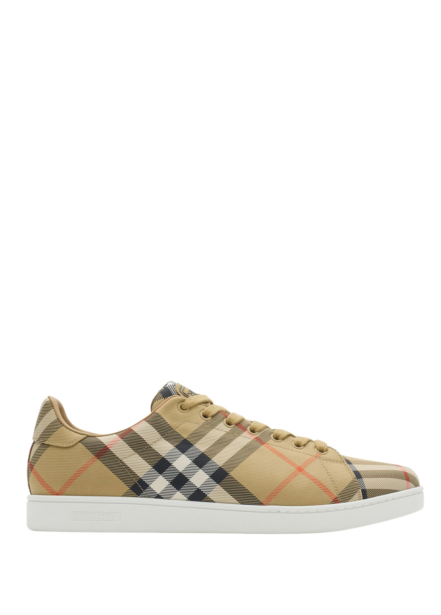 Set Check Bej Erkek Sneaker