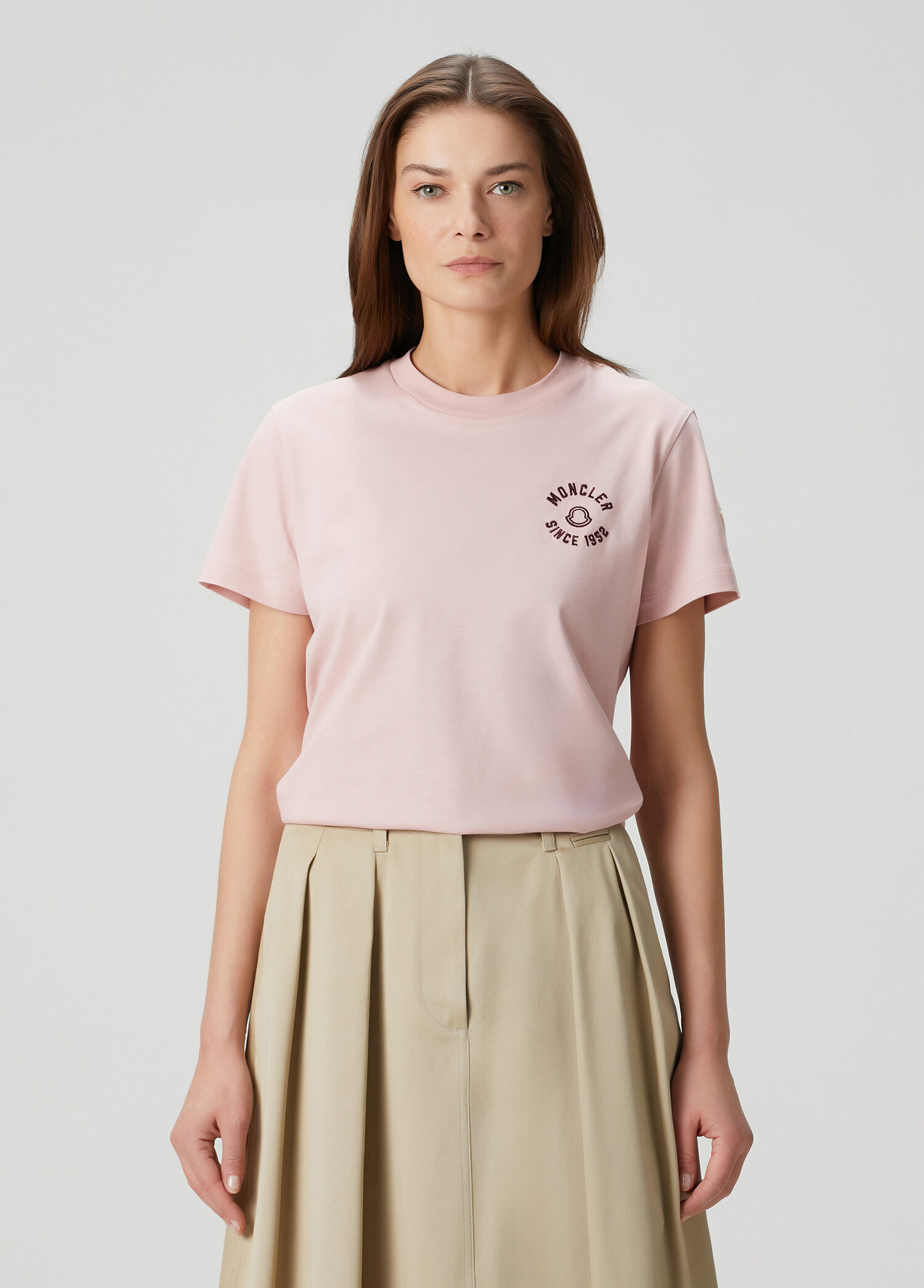Pembe Logolu T-shirt
