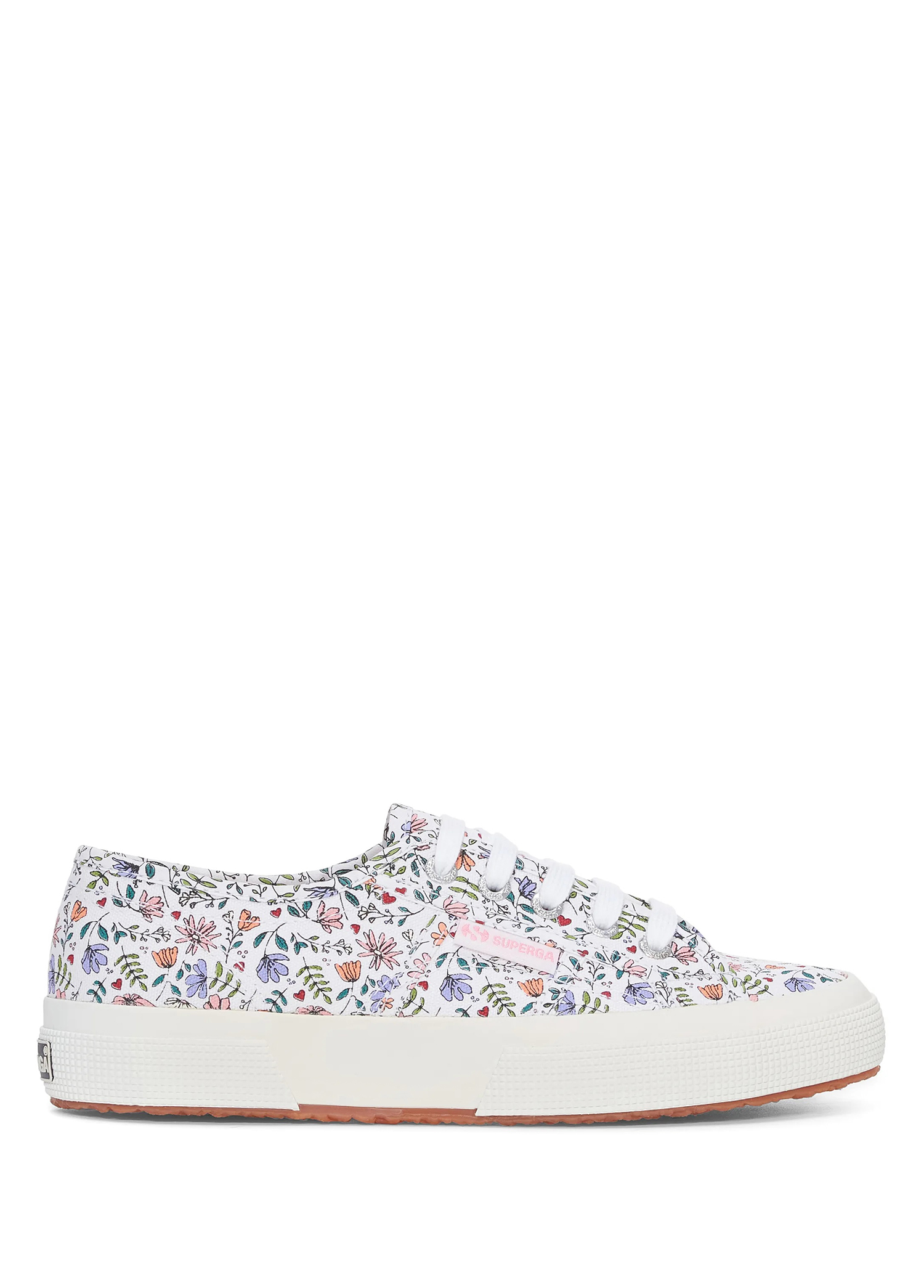 Little Flowers Pembe Beyaz Kadın Sneaker