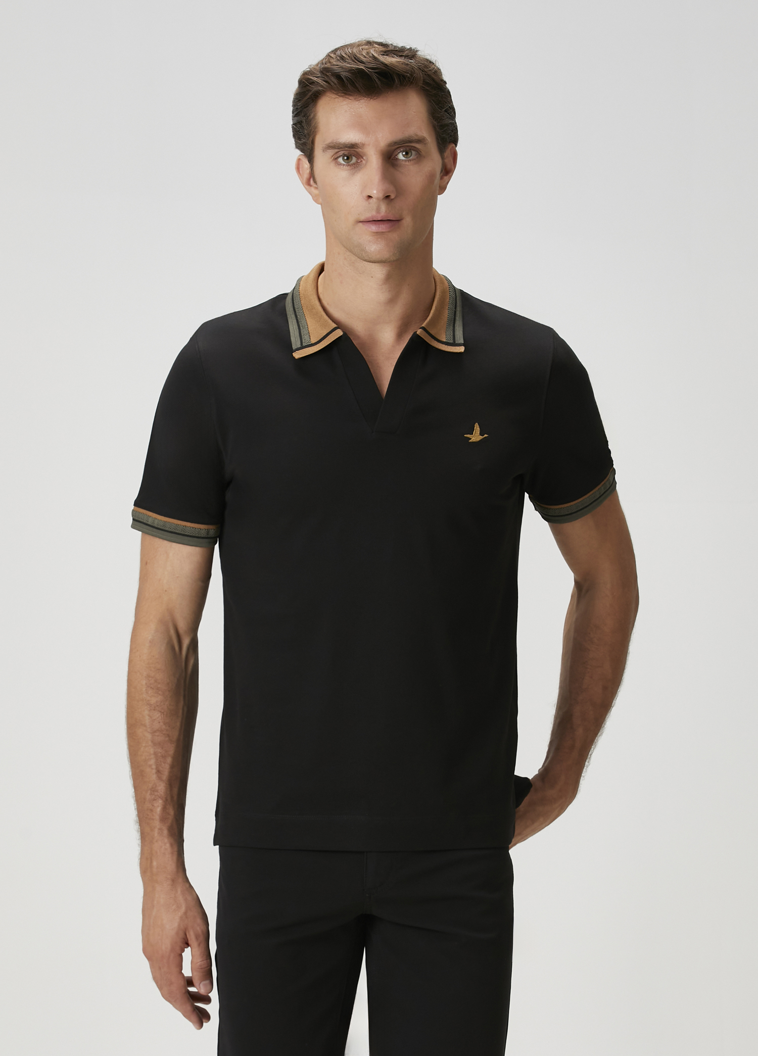 Comfort Fit Siyah T-shirt_2