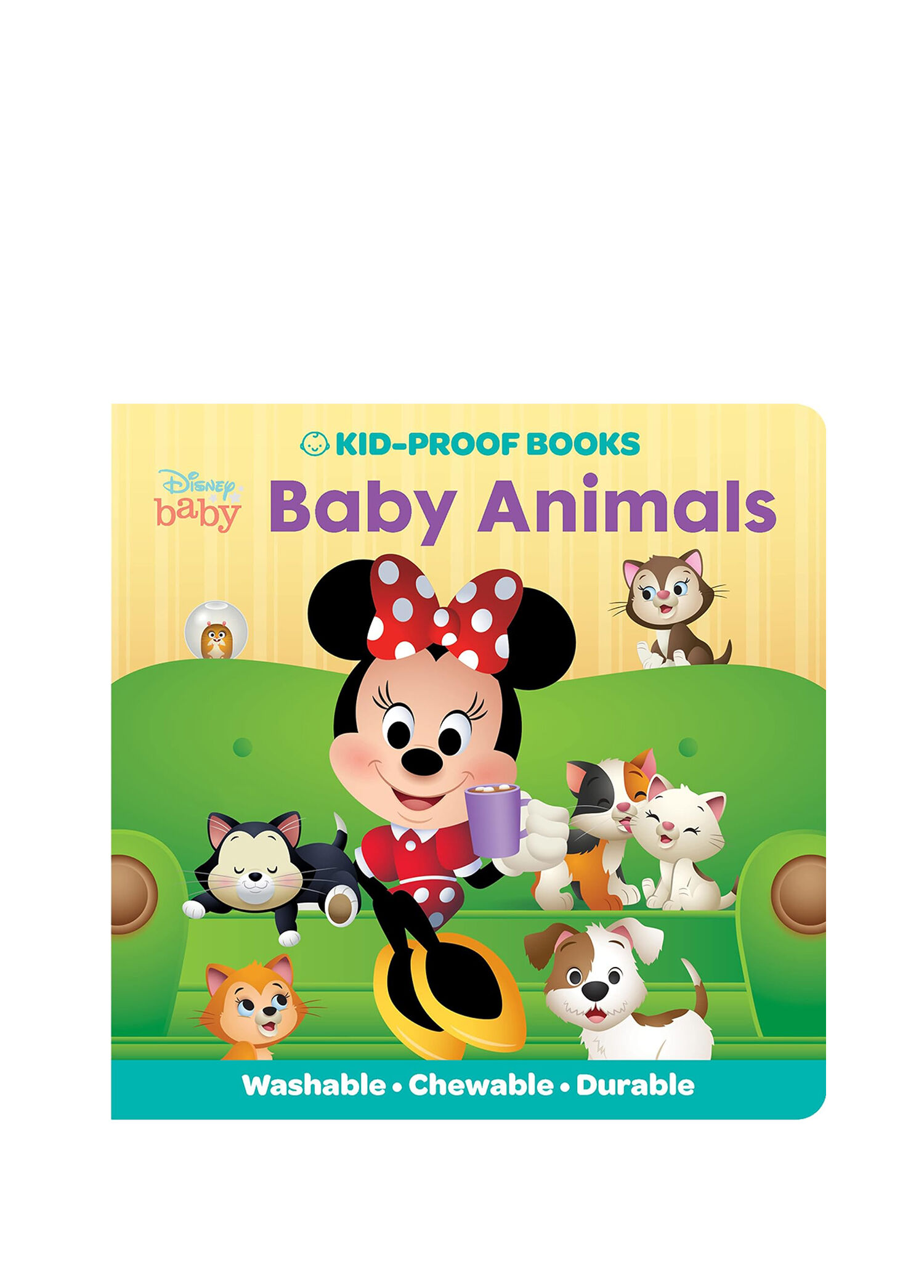 Disney Baby: Kid-Proof Books Baby Animals Çocuk Yabancı Dil Kitabı