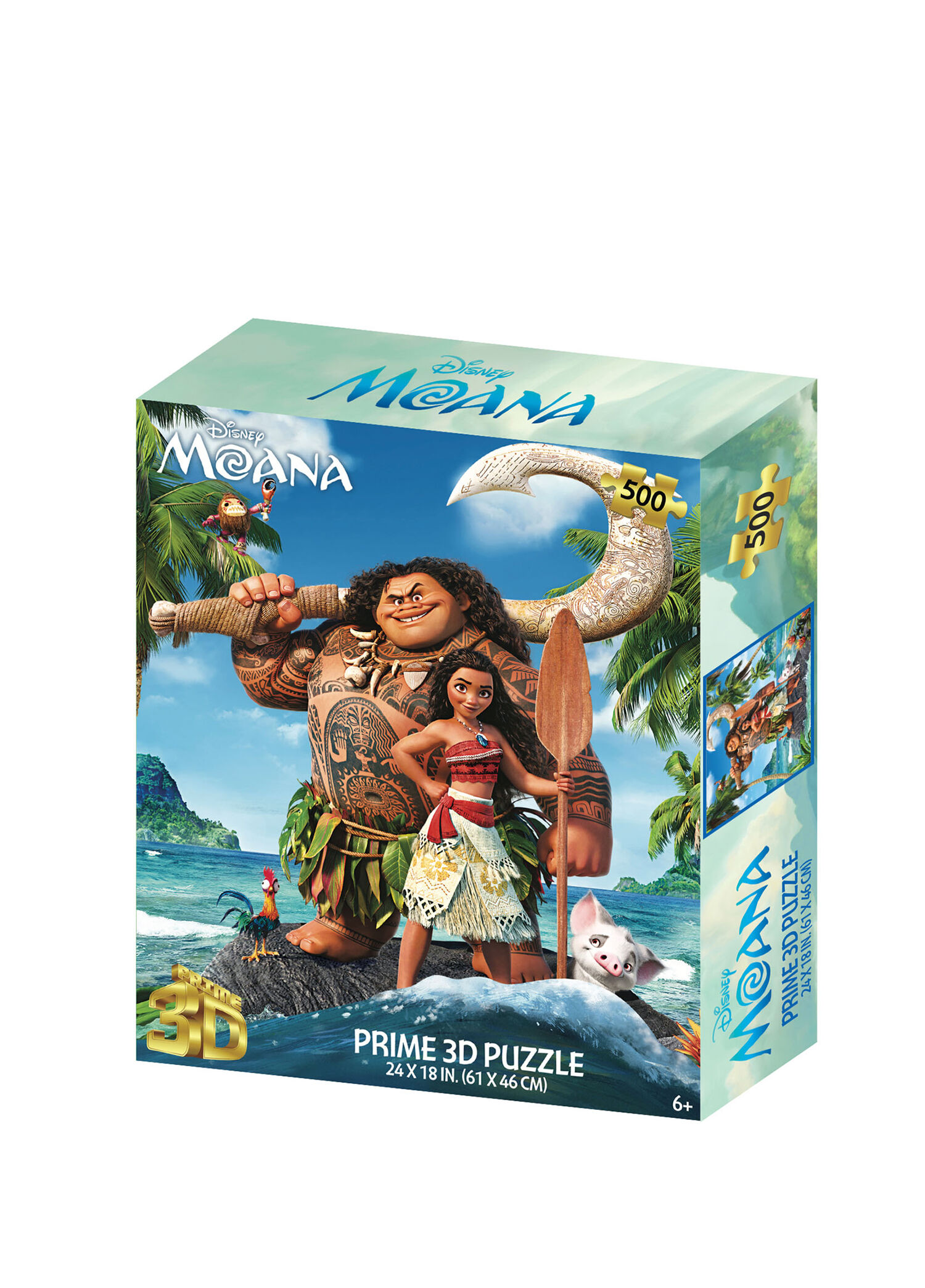 Disney Moana 500 Parça 3D Puzzle