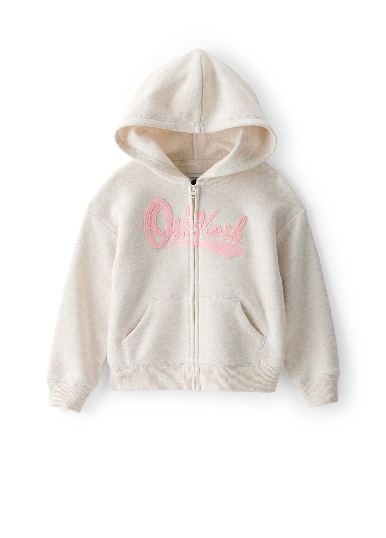 Krem Kapüşonlu Kız Çocuk Sweatshirt