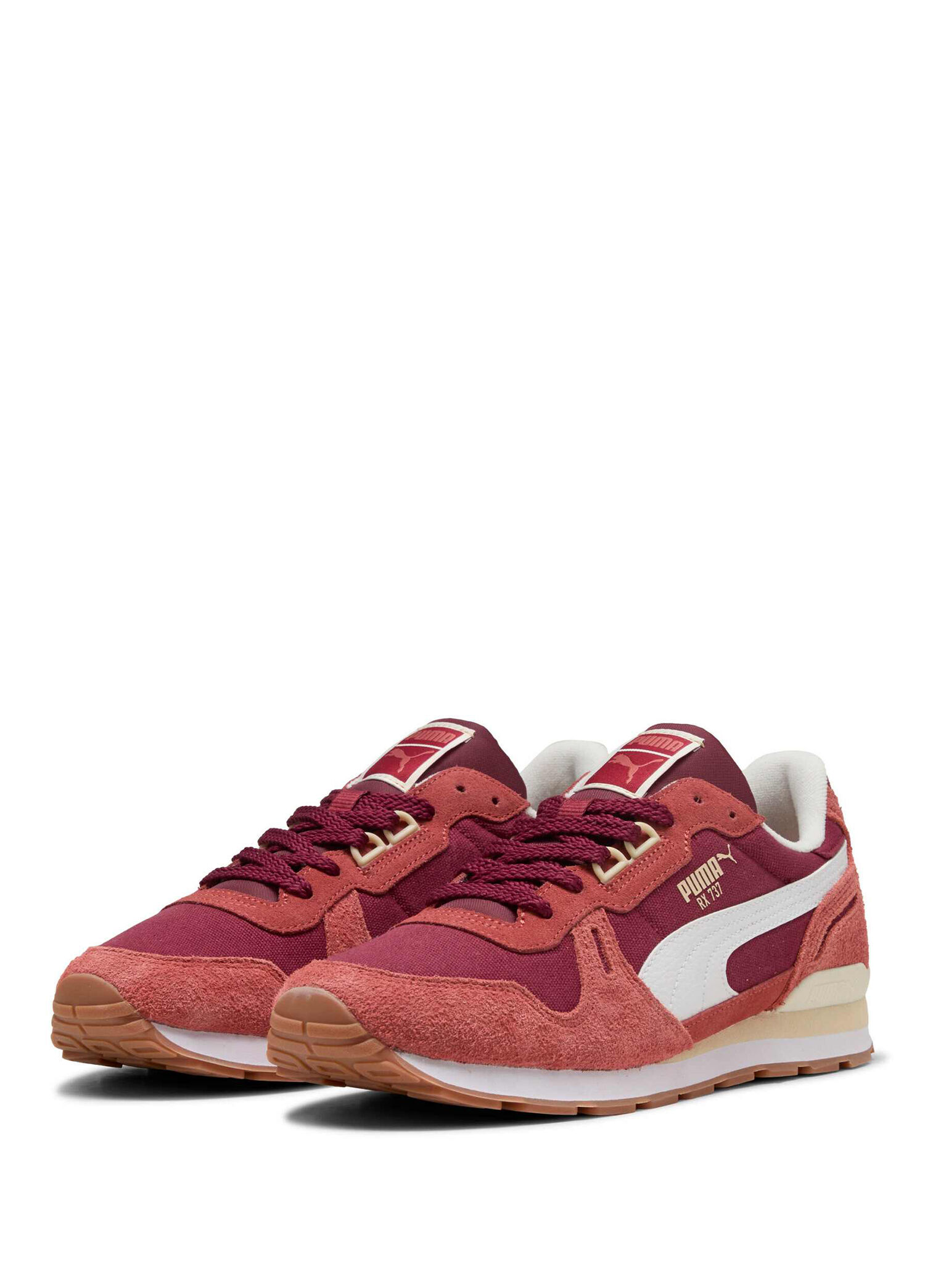 Puma Team Regal Red-Exotic Red Erkek RX 737 Vintage Team Regal Red