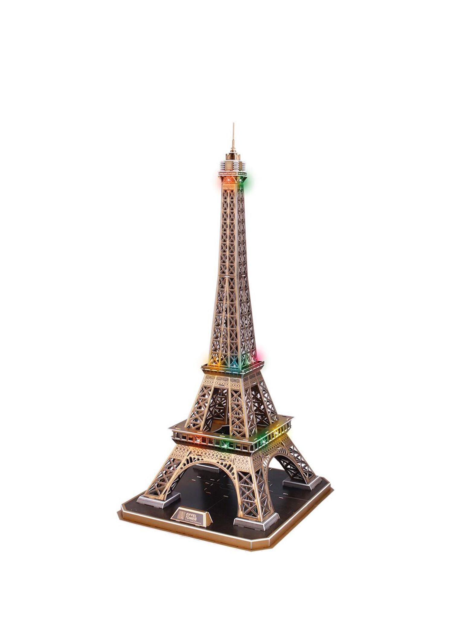 Fransa Eiffel Kulesi Led Işıklı 3D Puzzle 82 Parça