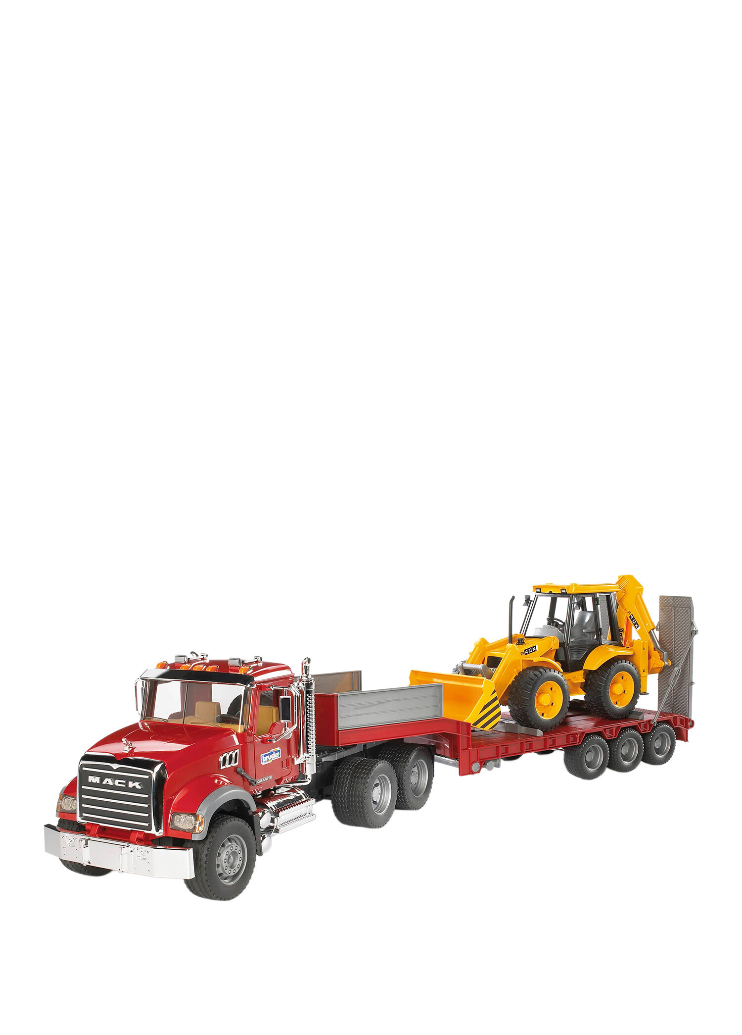 Mack Granite Jcb Taşıyan Tır