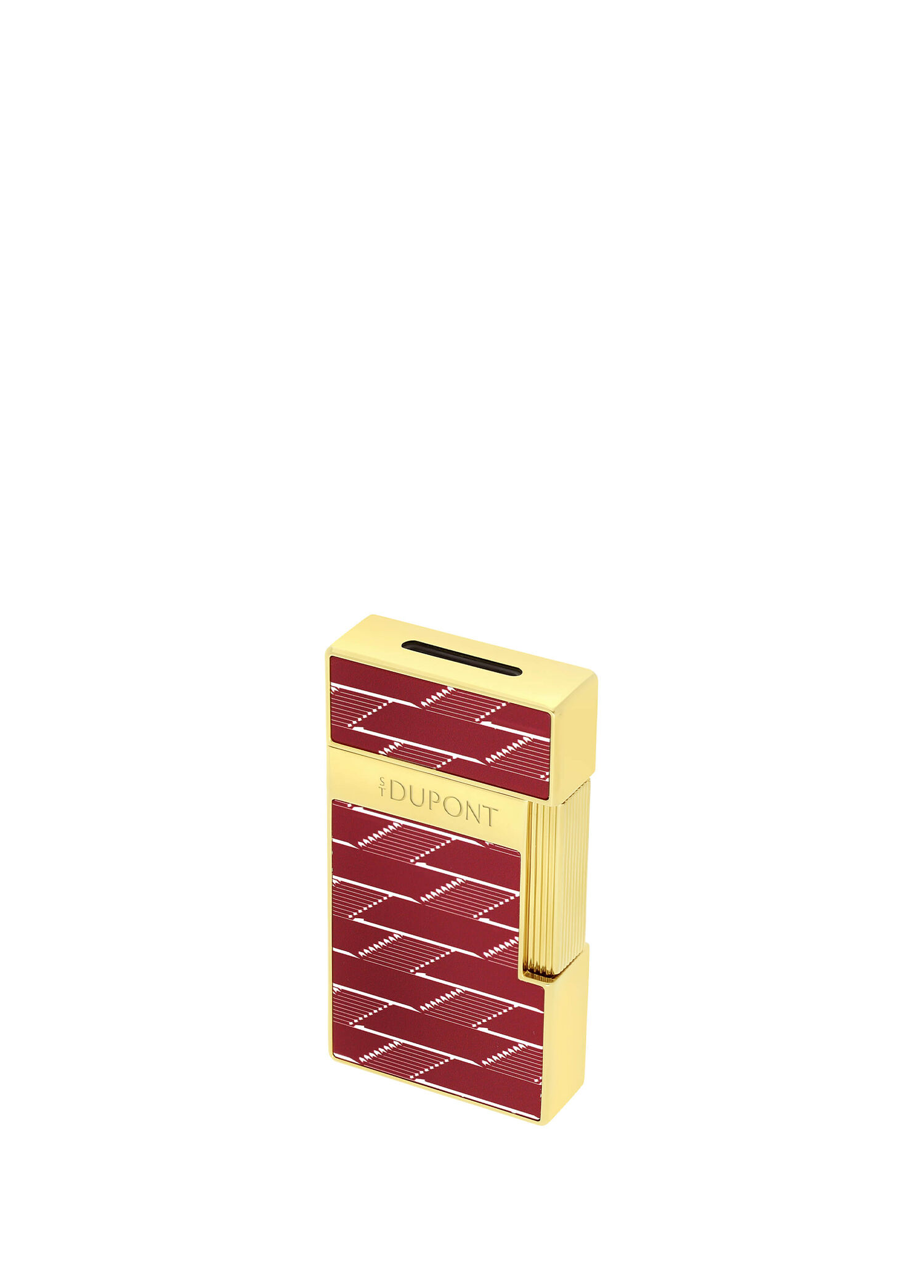 Biggy Monogram 1872 Bordo Altın Rengi Lake Çakmak