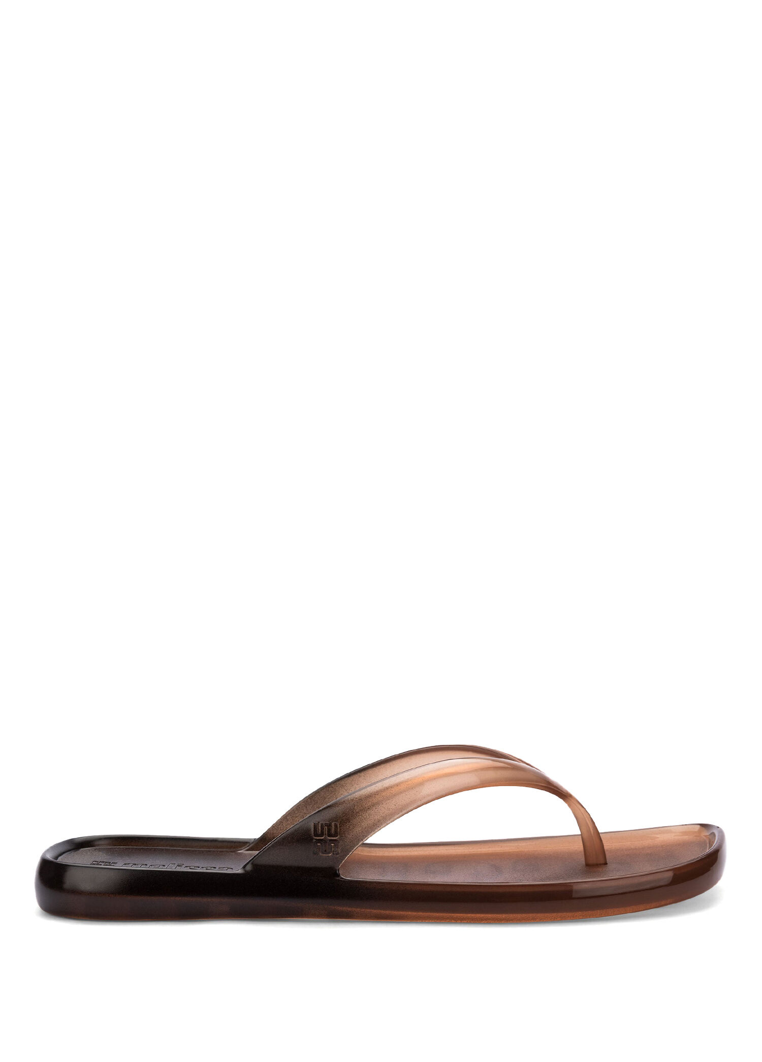 Beachwear Ad Kahverengi Siyah Kadın Terlik