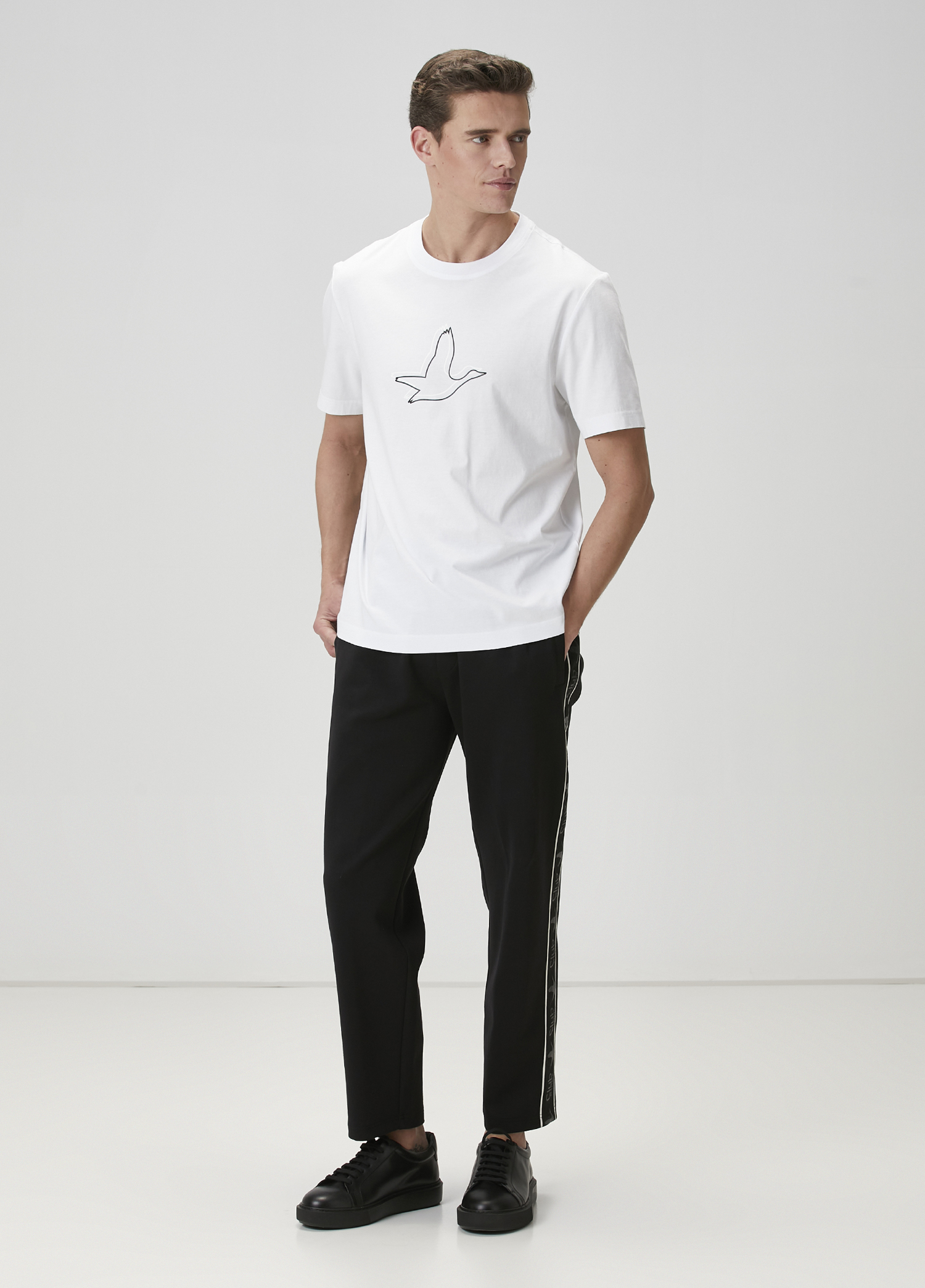 Relaxed Fit Beyaz T-shirt_2