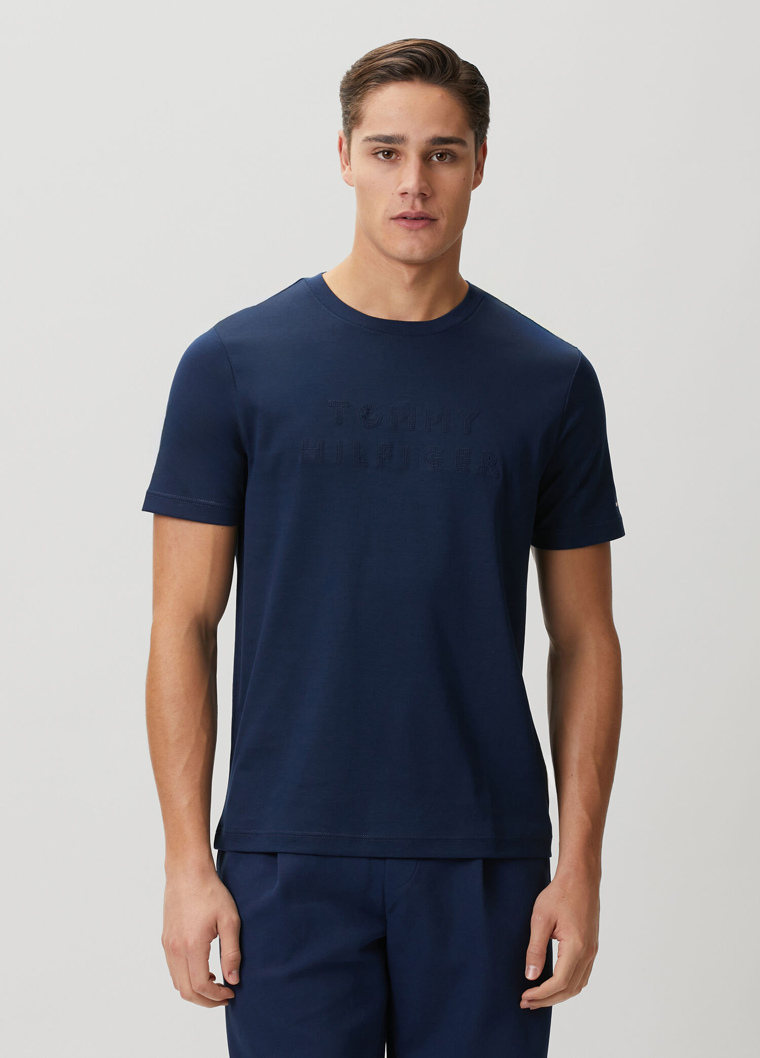 Mavi Logo Nakışlı T-shirt