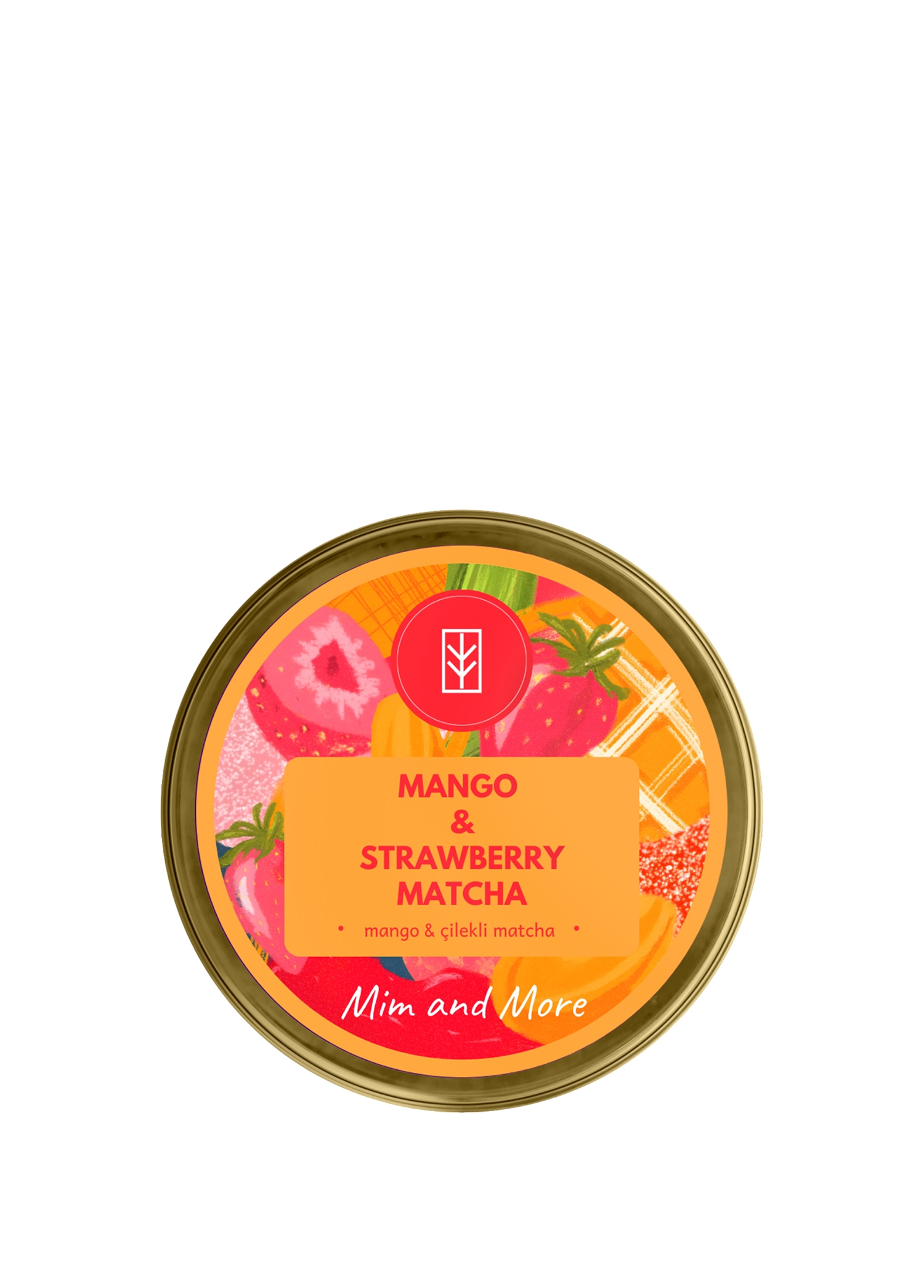 Mango ve Çilek Aromalı Matcha 25 gr