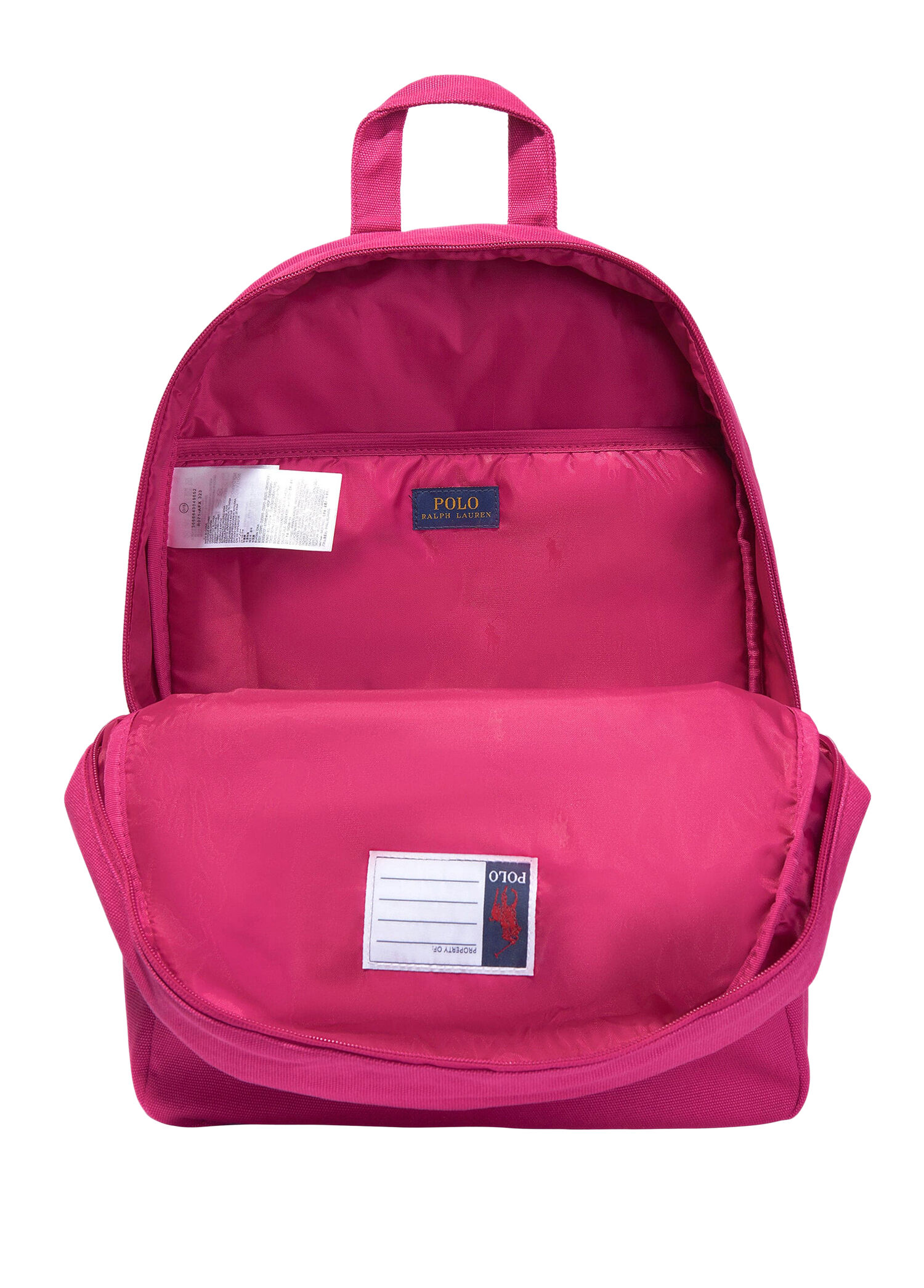 Polo Ralph Lauren - Pembe Kız Çocuk Sırt Çantası - Pembe