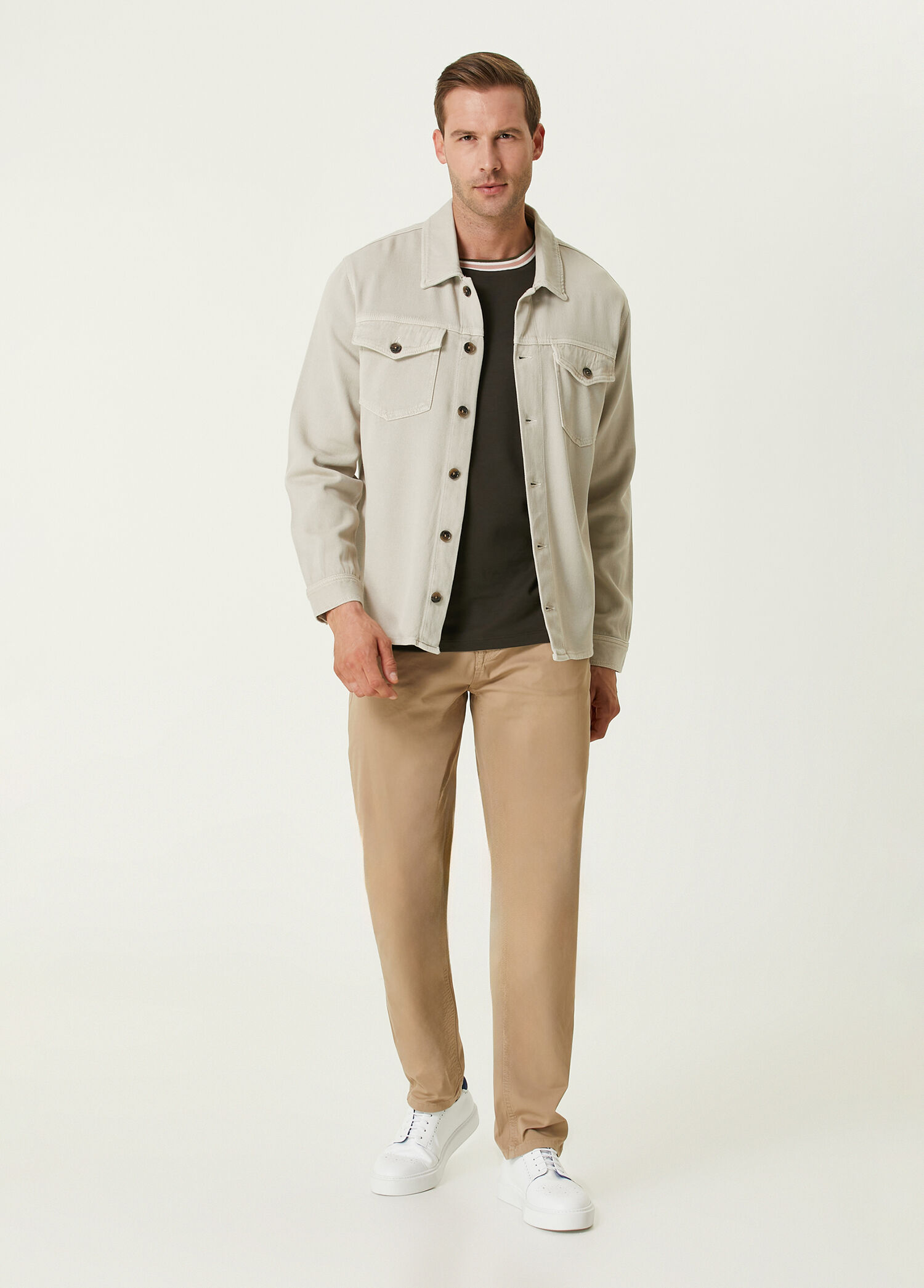 Vizon Casual Pantolon