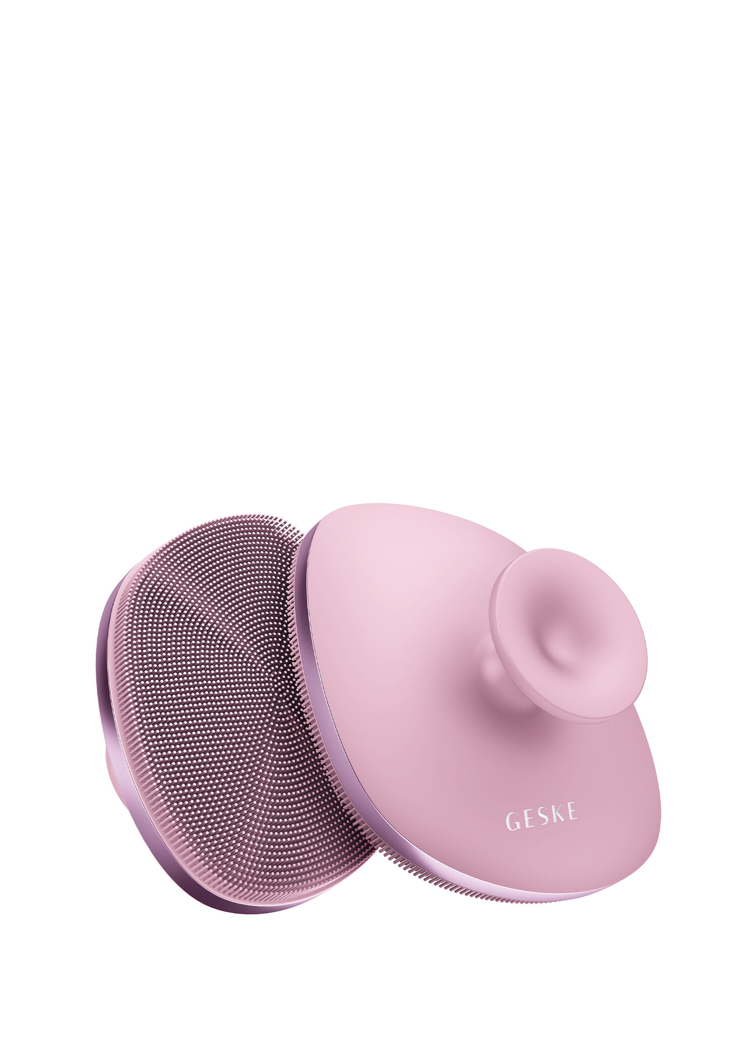 Body Brush Pembe (Metal Detaylı Yumuşak Silikonlu Vücut Temizleme Fırçası