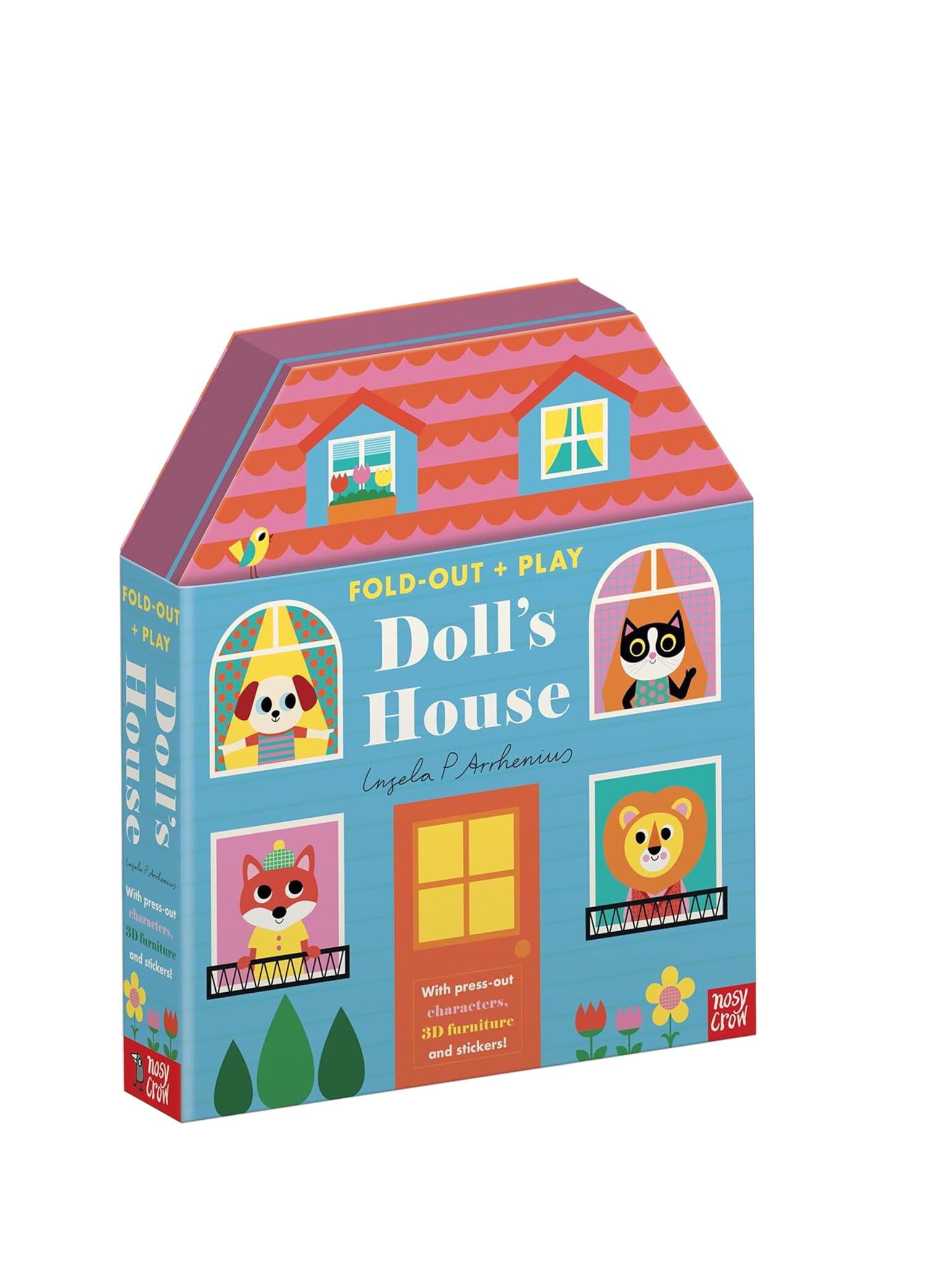 Fold-Out + Play: Doll's House Çocuk Yabancı Dil Kitabı