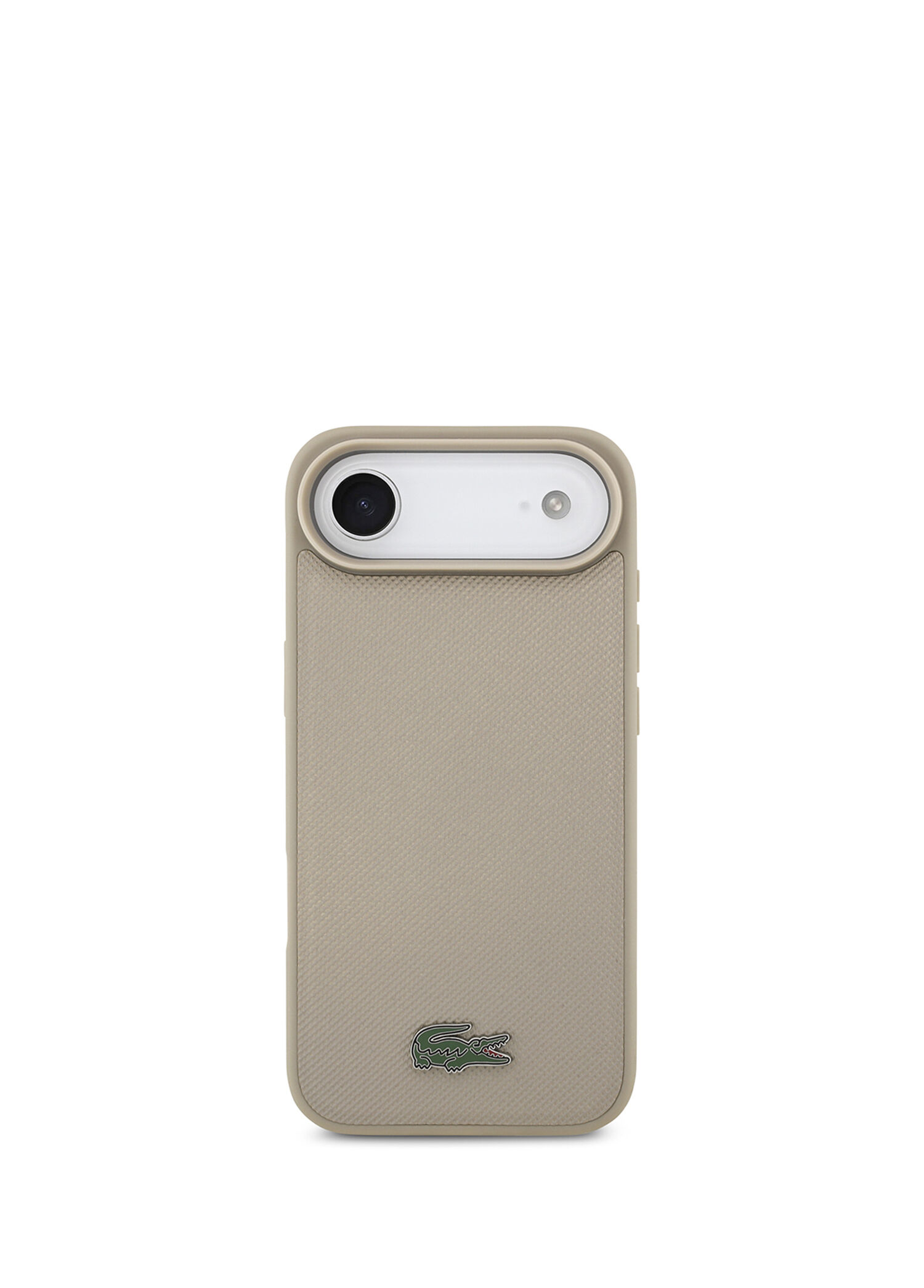 iPhone 17 Air Pike Desenli Metal Logolu Kartlıklı Magsafe Uyumlu Telefon Kılıfı