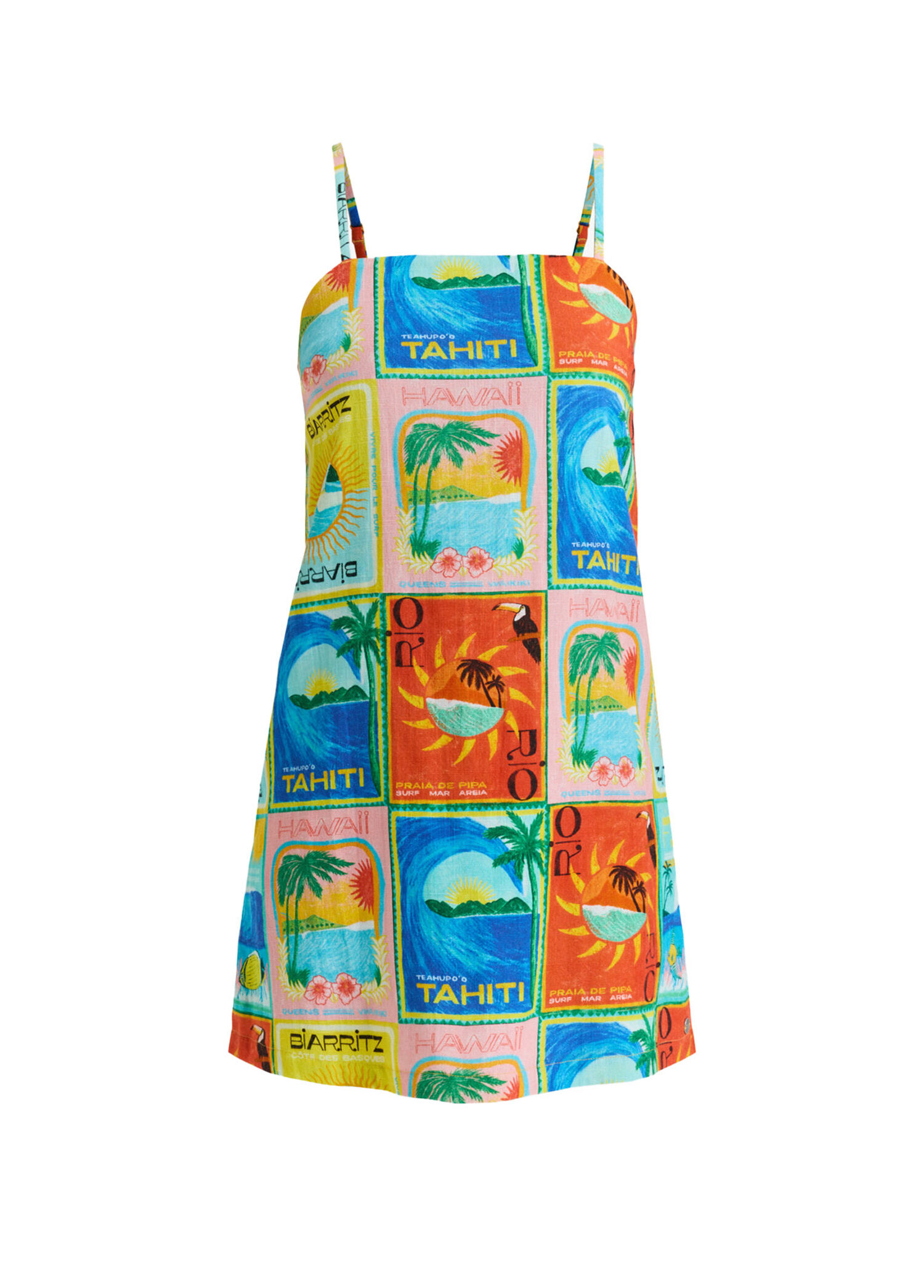 Atlas Playa Blanca Slip Dress Askılı Kadın Elbise