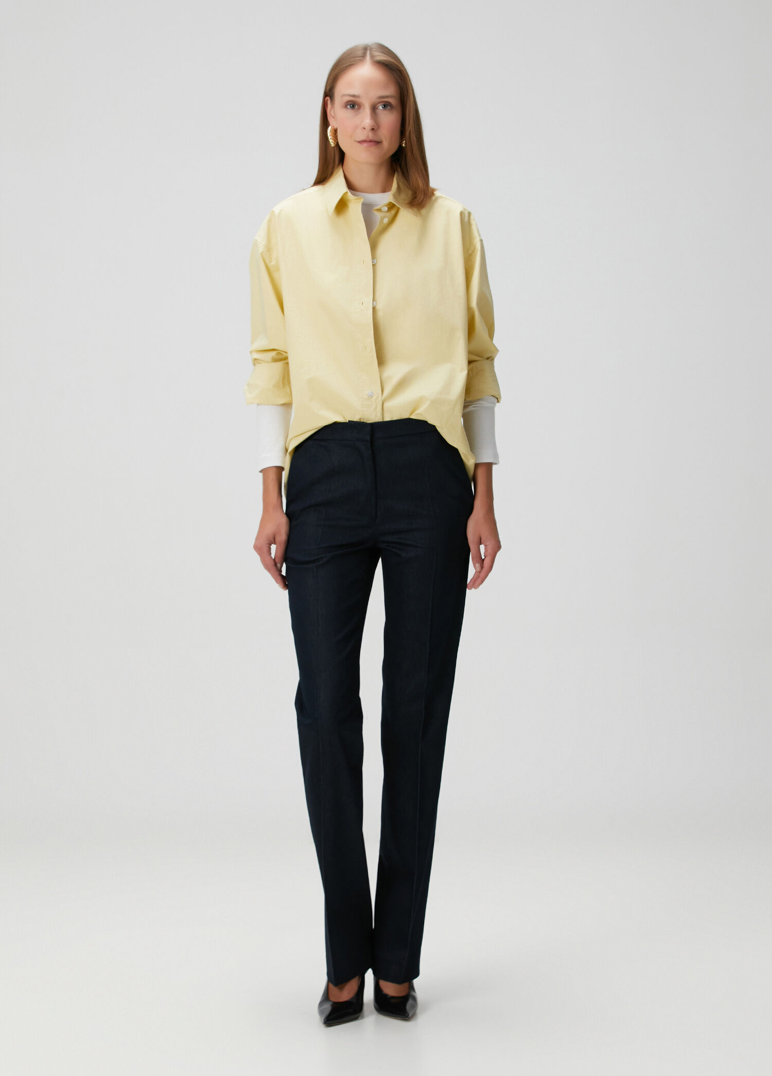Grace Koyu Lacivert Jean Pantolon