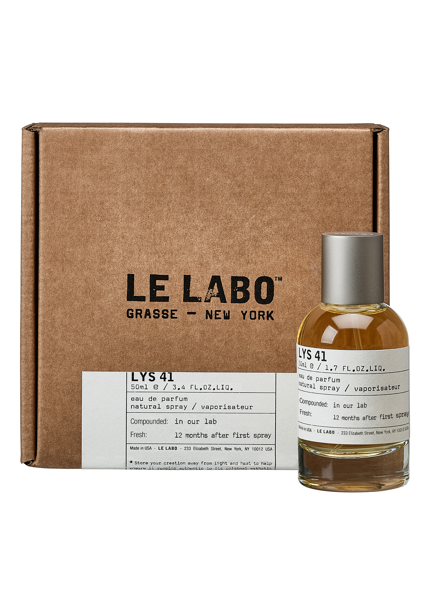 LE LABO LYS 41 オードパルファム 50ml Le Labo - LYS 41 EDP 50 ml Parfüm -