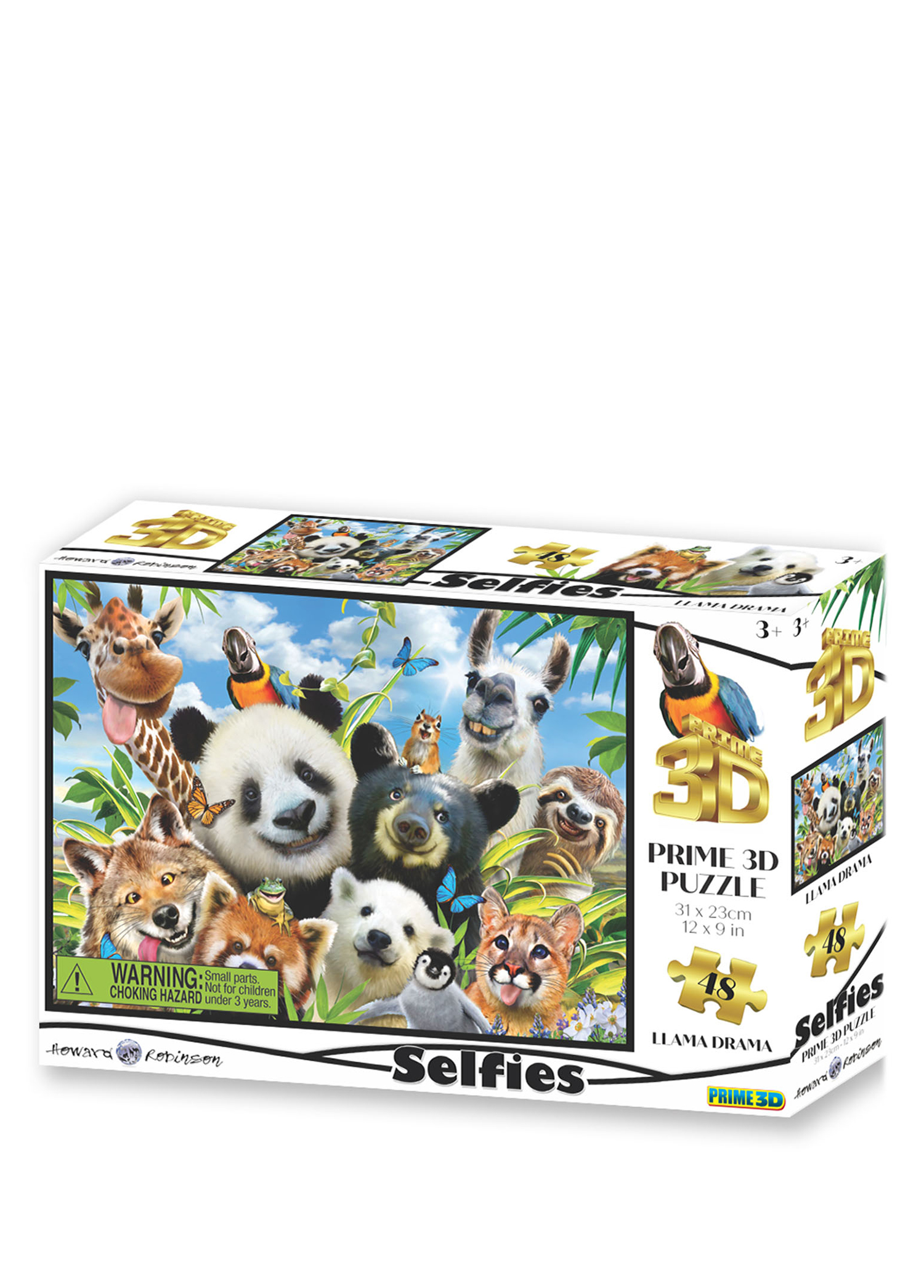 10647 Lama Selfie 48 Parça Puzzle