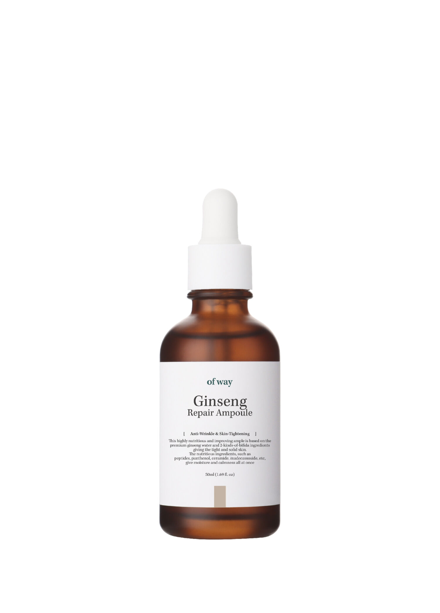 Ginseng Repair Ampoule Kırışıklık Önleyici Esneklik Koruyucu 5 Çeşit Ginsengli Ampul Cilt Serumu 50 ml