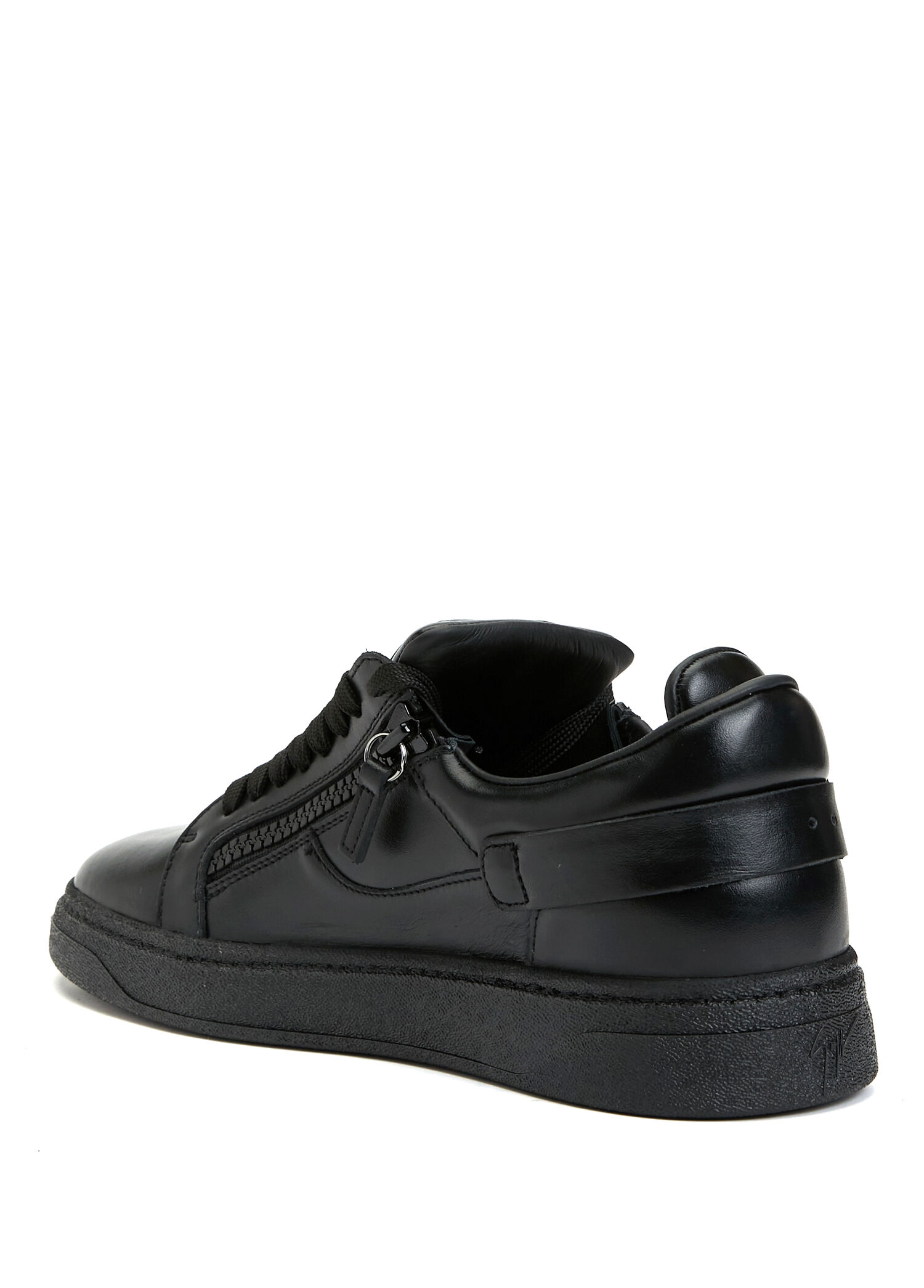Giuseppe Zanotti - Gz94 Deluxe Siyah Erkek Deri Sneaker - Siyah