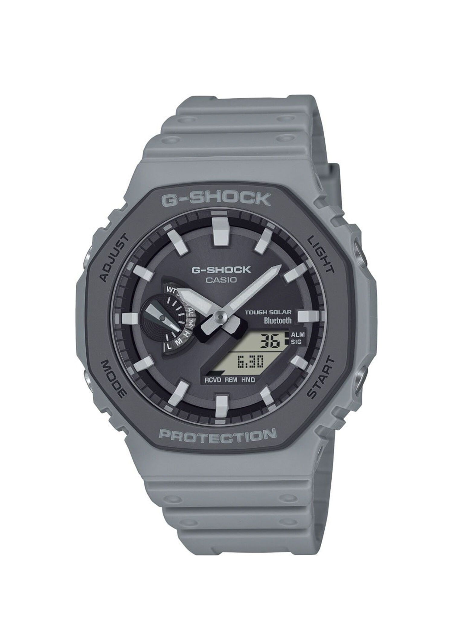 G-Shock GA-B2100LUU-8ADR Gri Silikon Erkek Kol Saati