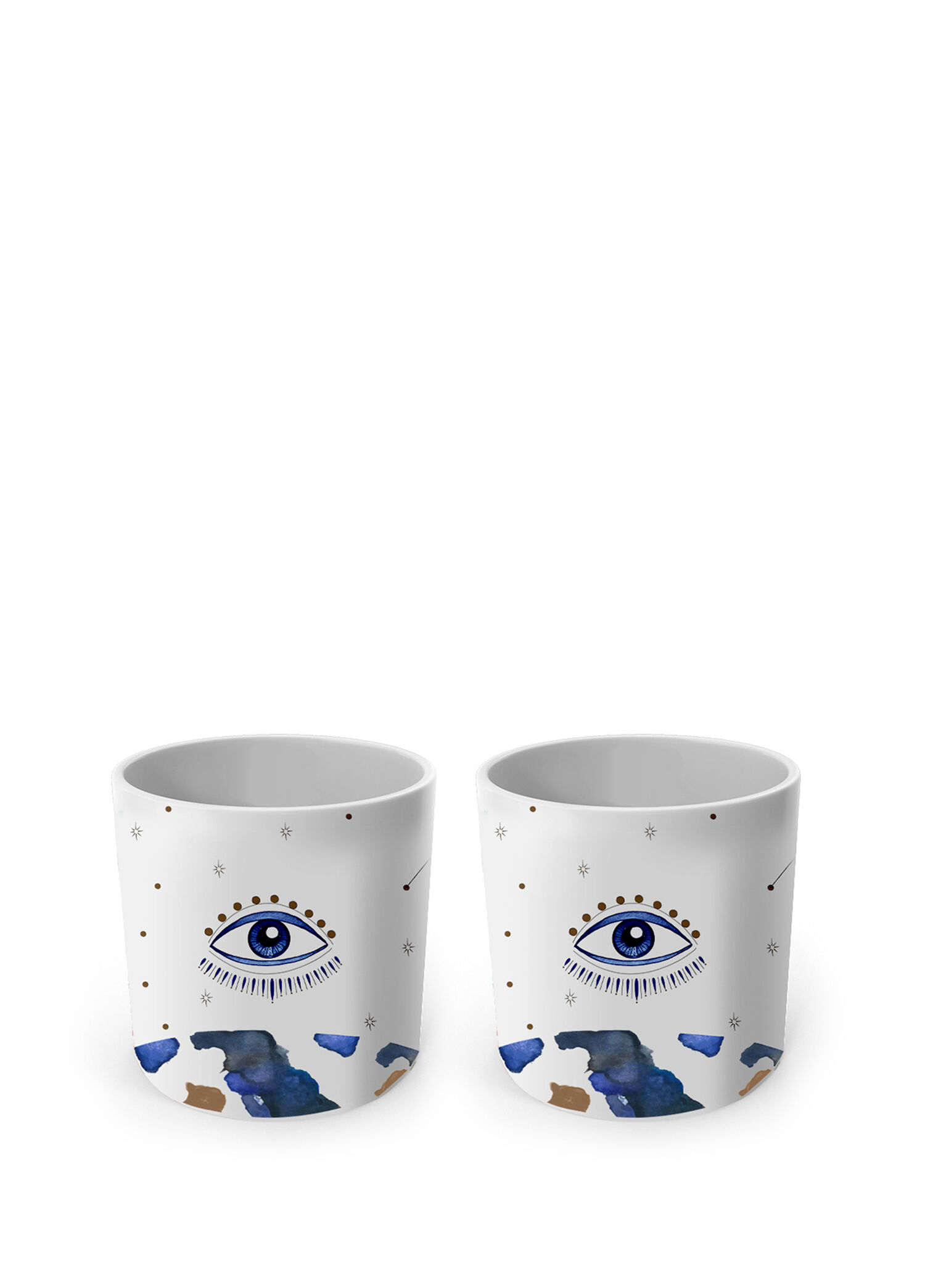 Spirit Eye Collection 2'li Porselen Kupa Seti