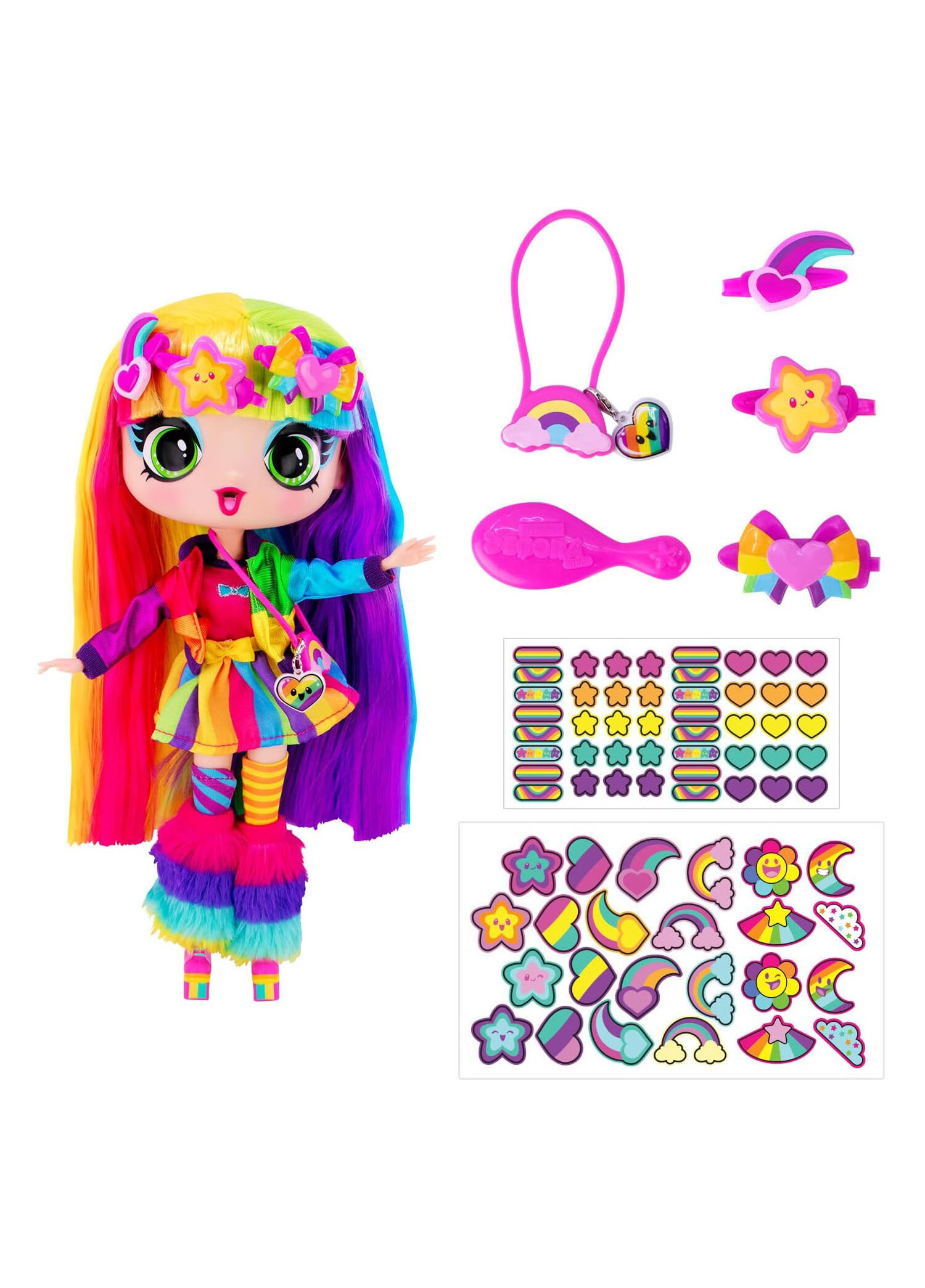 Decora Girlz - Decora Büyük Boy Model Bebek 28 cm - Çok Renkli