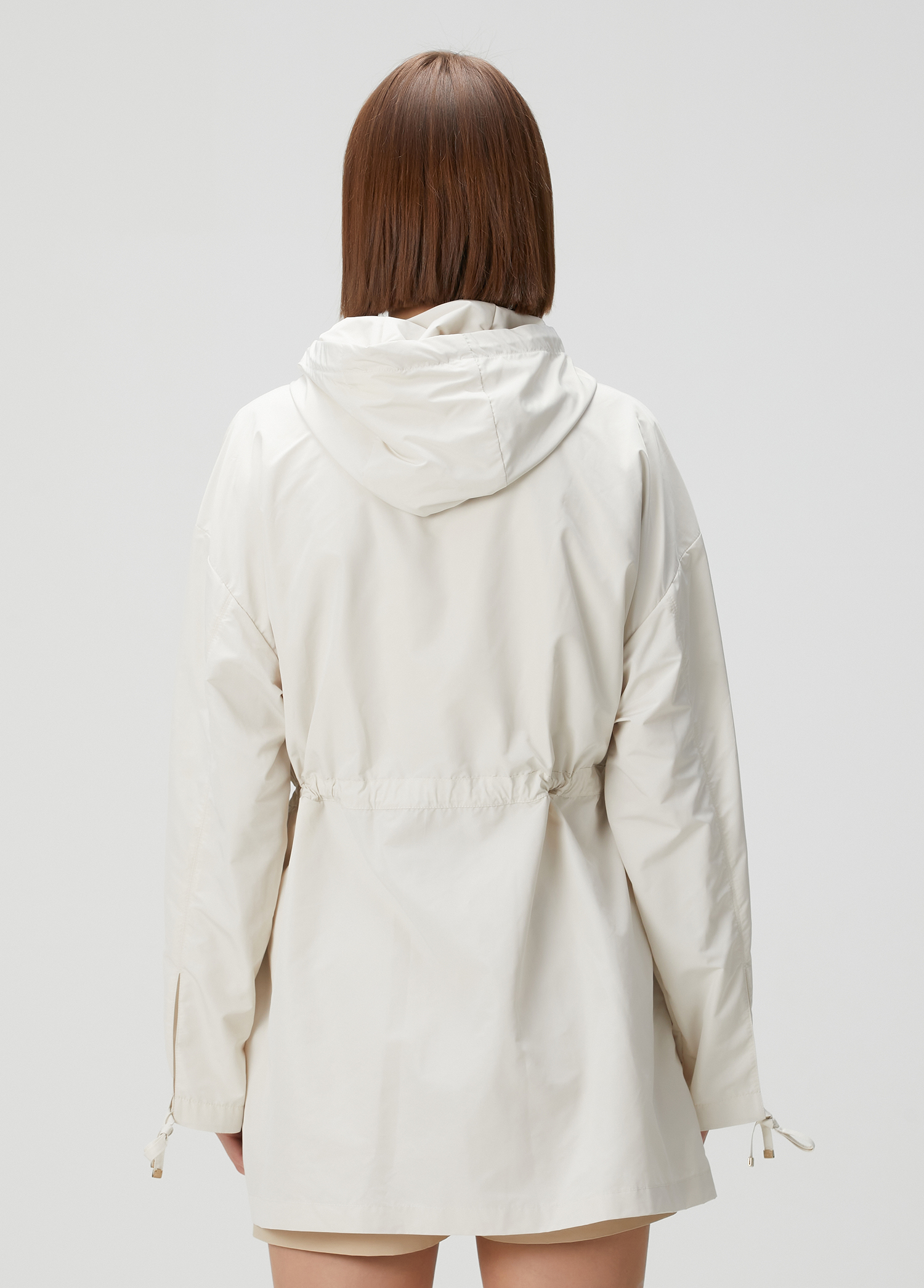 Moncler - Saverne Cream Hooded Jacket
