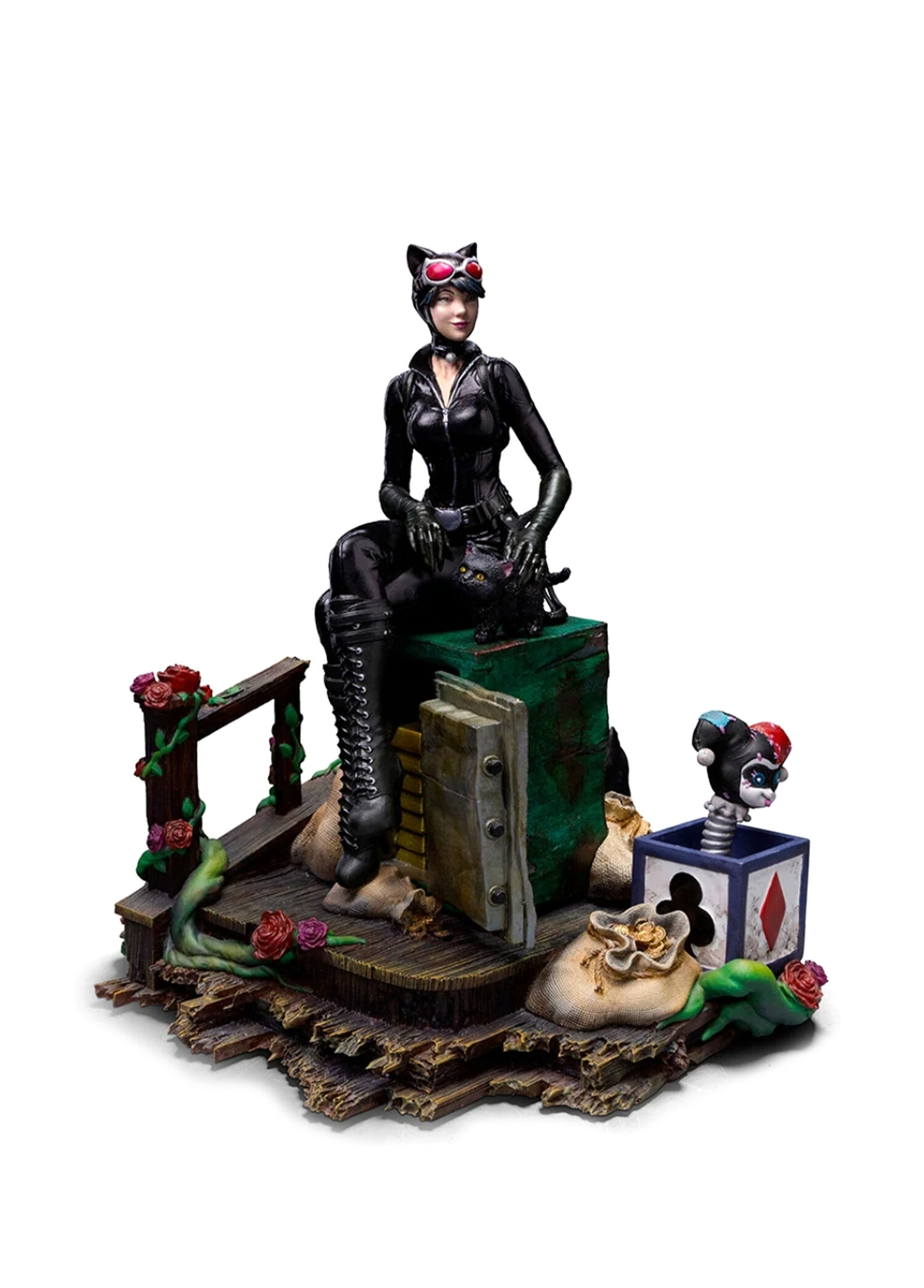 Comics Gotham City Sirens Deluxe Limited Edition Catwoman Heykel Figür