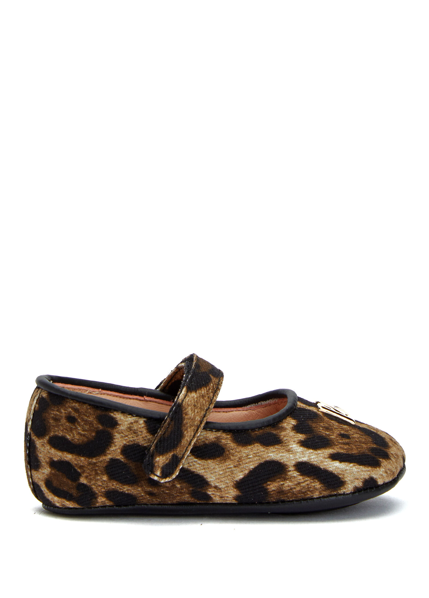 Leopar Kız Bebek Babet