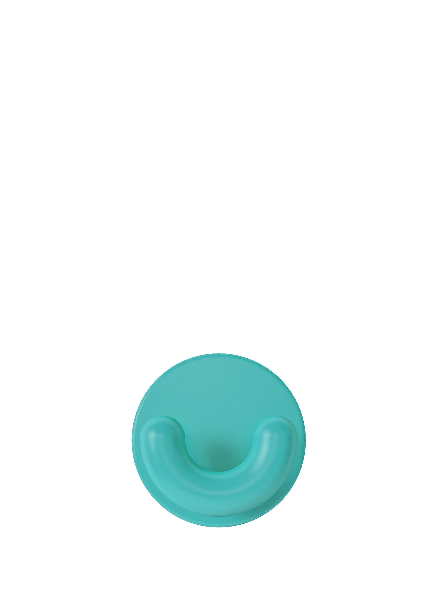 Smilee Turkuaz Ahşap Çocuk Odası Askılık 15 x 9 cm